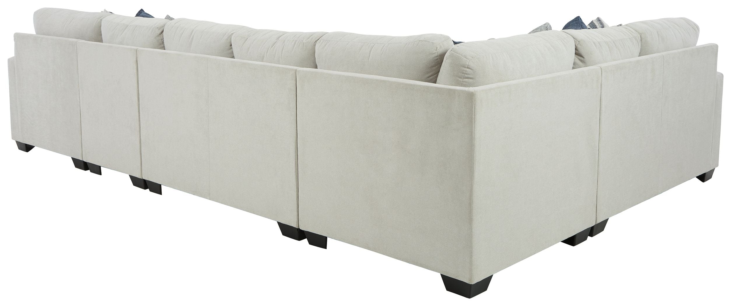 Lowder Beige U Shaped Sectional - Soft Fabric, Modern-Benchcraft®-American Furniture Outlet