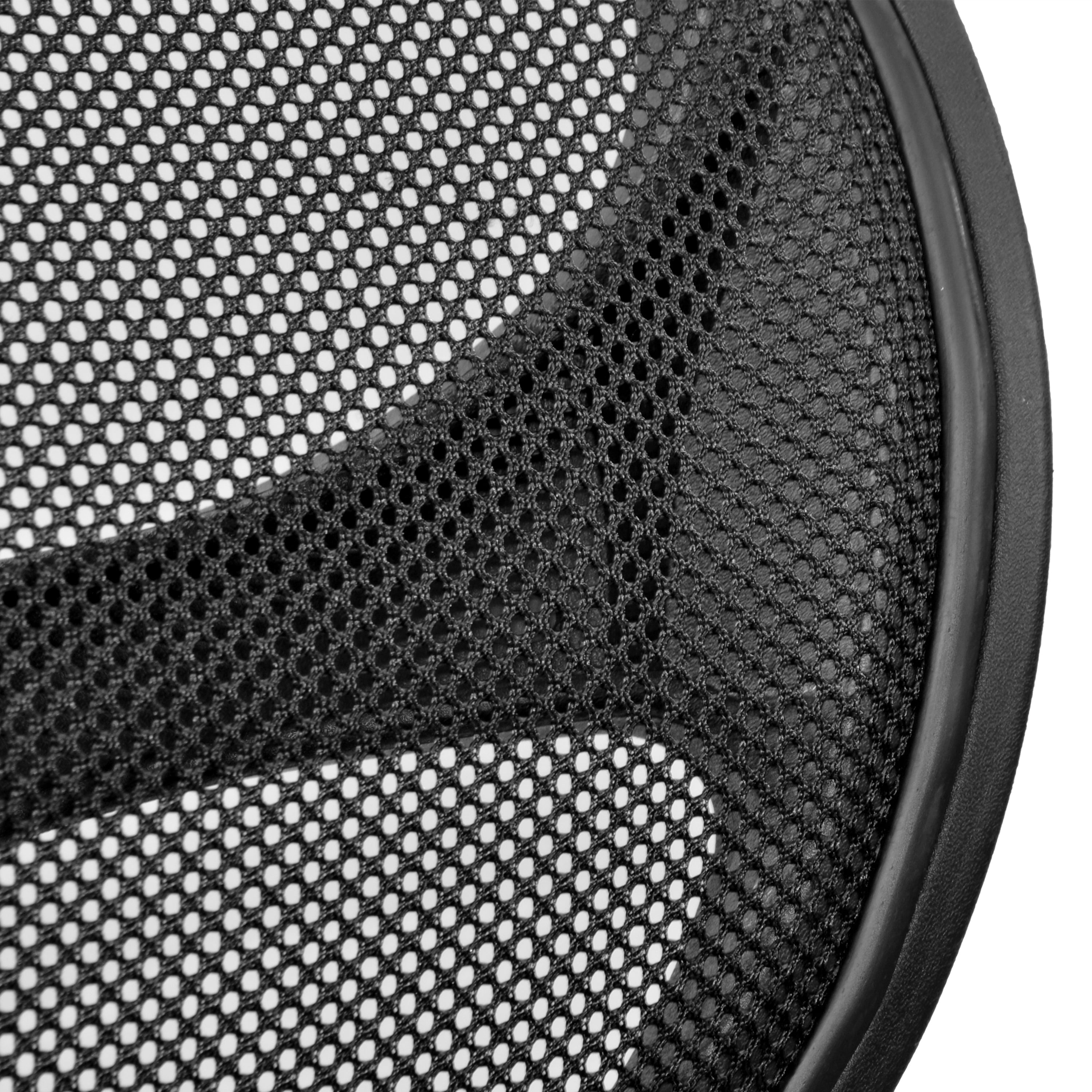 Midback Mesh Task Chair - Black-American Furniture Outlet