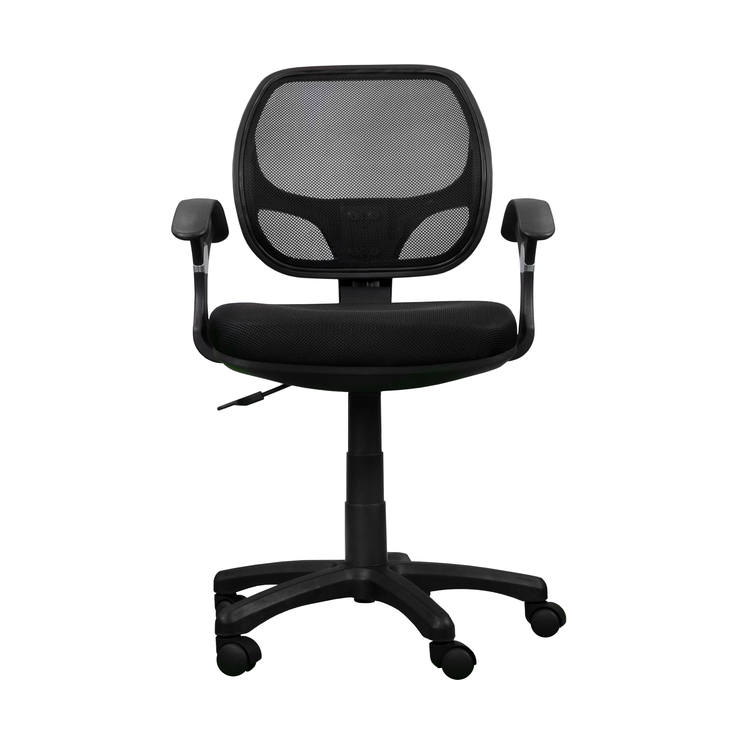 Midback Mesh Task Chair - Black-American Furniture Outlet