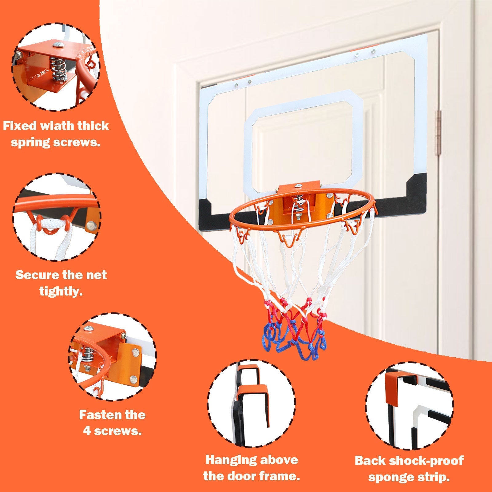 Mini Basketball Hoop - Indoor/Outdoor Fun-American Furniture Outlet