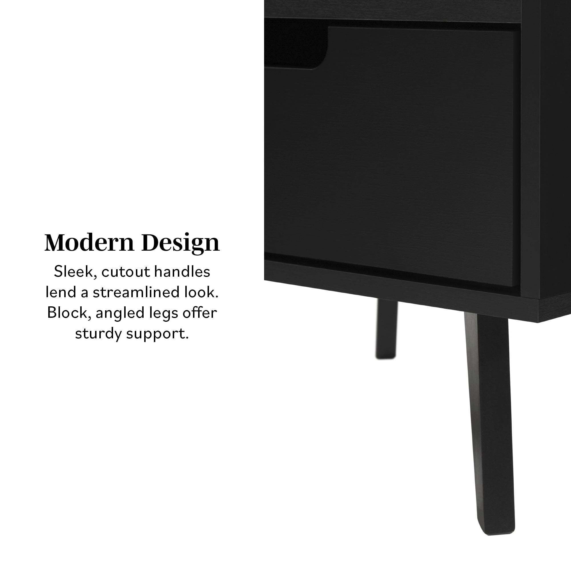Modern Nightstand w/ O-American Furniture Outlet