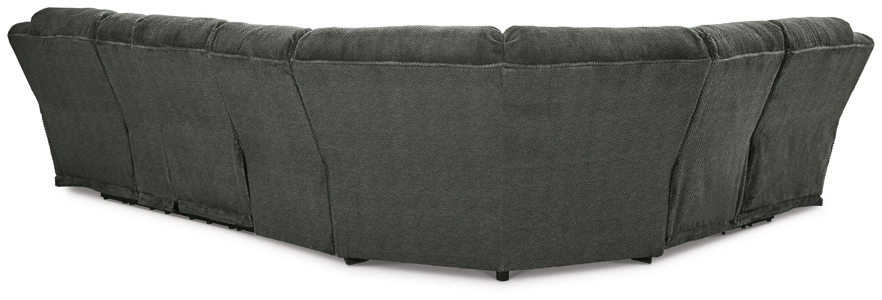 Nettington Gray Power Reclining Sectional-Signature Design by Ashley®-American Furniture Outlet