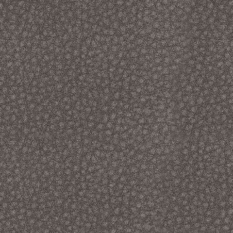 Slate-gray textured upholstery fabric swatch with fine woven pattern