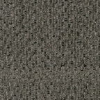Gray textured upholstery fabric close-up with speckled weave pattern