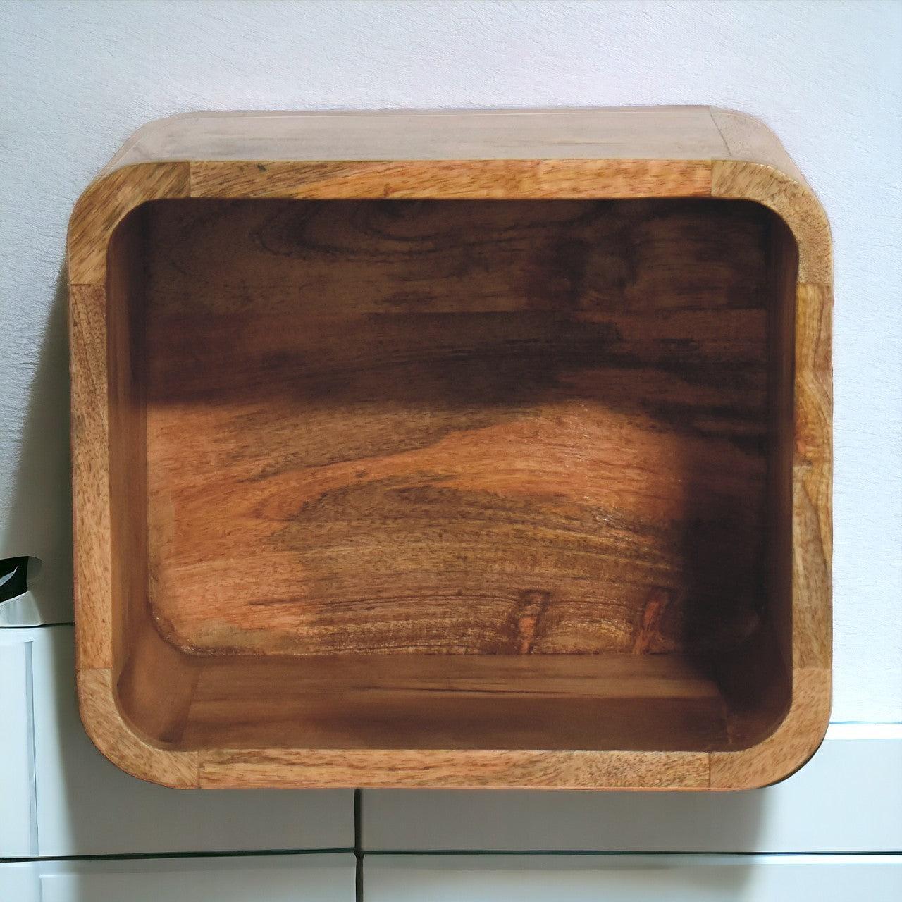 Oak-ish Floating Nightstand | Artisan Furniture-American Furniture Outlet