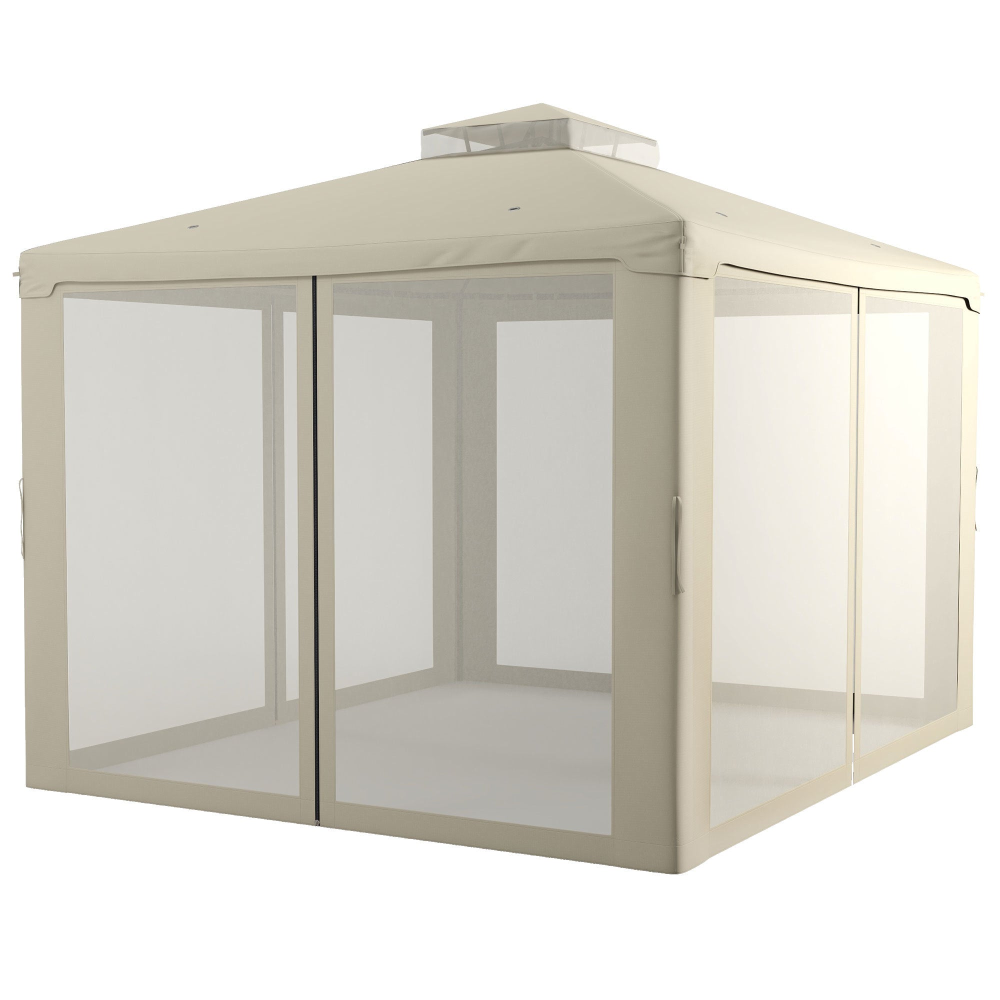Outsunny 9.6' x 11.6' Patio Gazebo Canopy-American Furniture Outlet