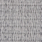 Woven wicker texture panel in light gray for outdoor sofa