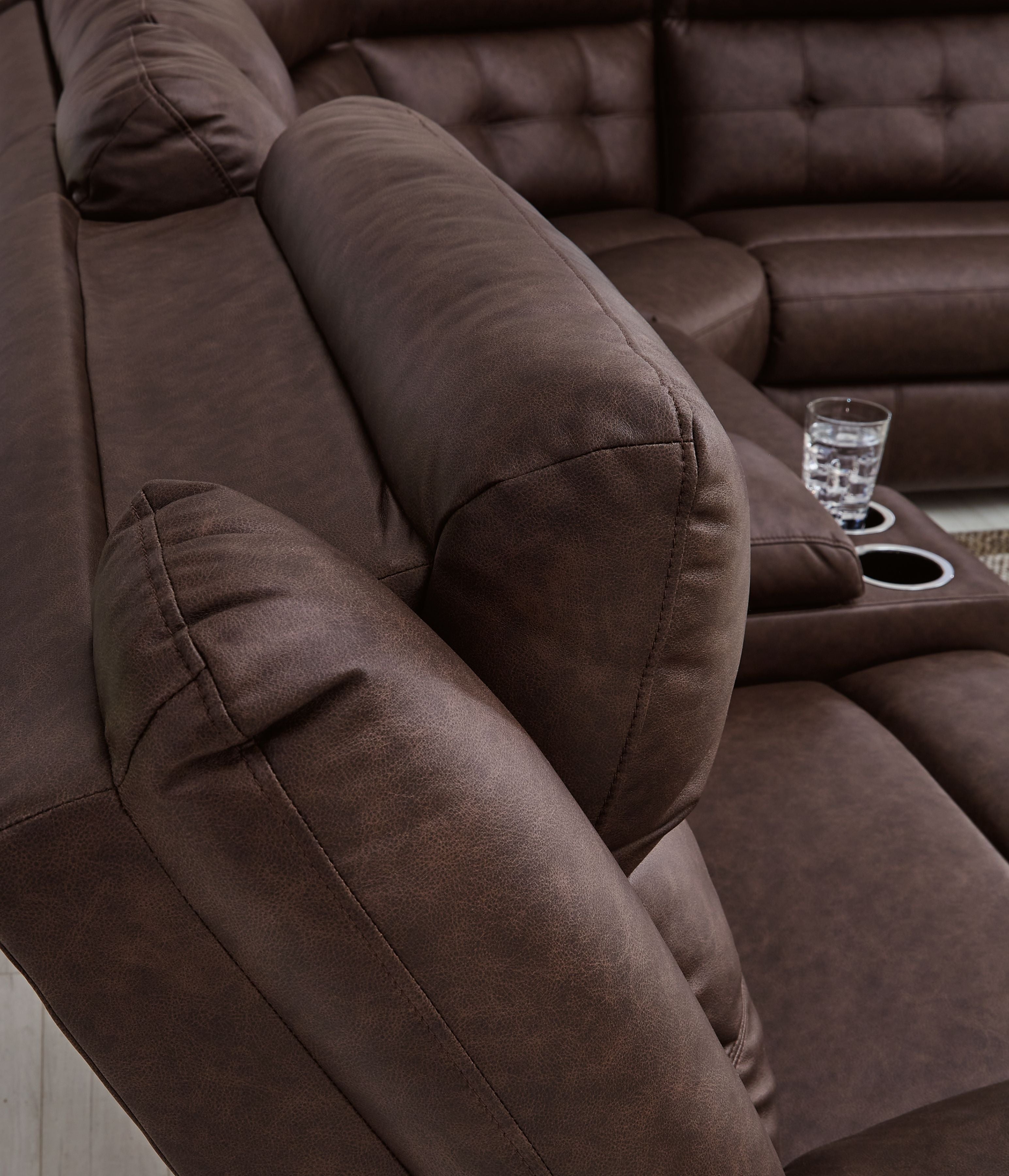 Punch Up Power Reclining Sectional-Signature Design by Ashley®-American Furniture Outlet