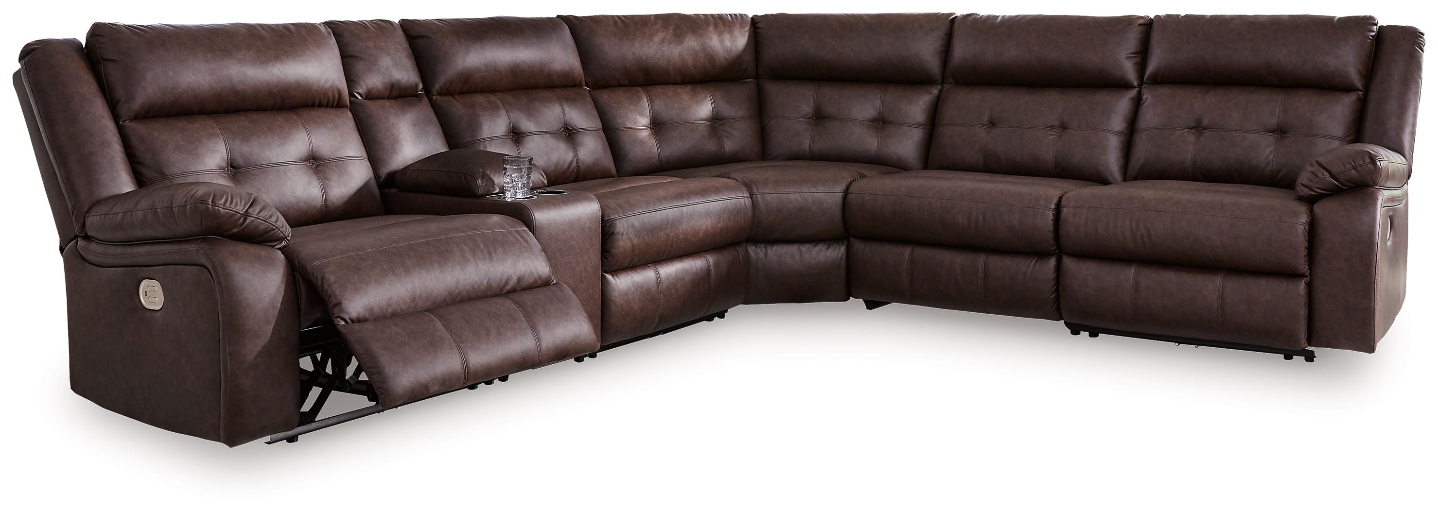 Punch Up Power Reclining Sectional-Signature Design by Ashley®-American Furniture Outlet