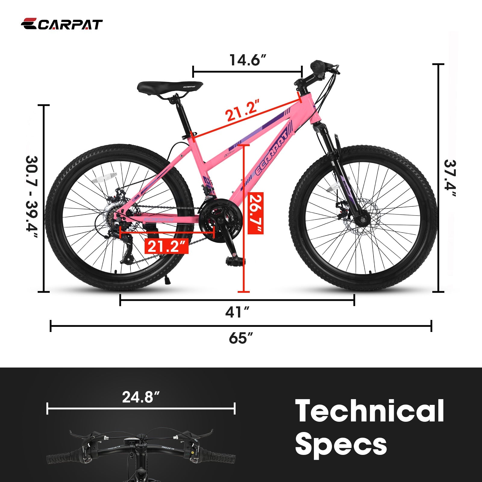 S26103 26" Mountain Bike - Women & Teens-American Furniture Outlet