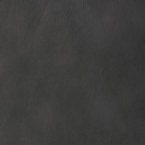 Gray textured upholstery fabric close-up on power reclining sectional