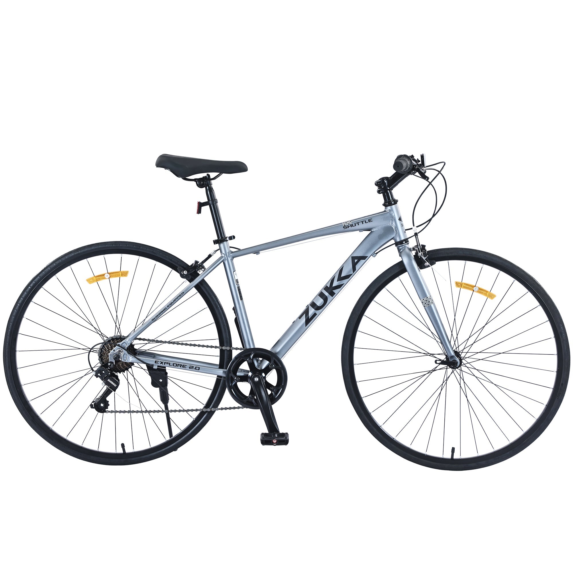 Shimano 7-Speed Hybrid Bike 700C Wheels-American Furniture Outlet