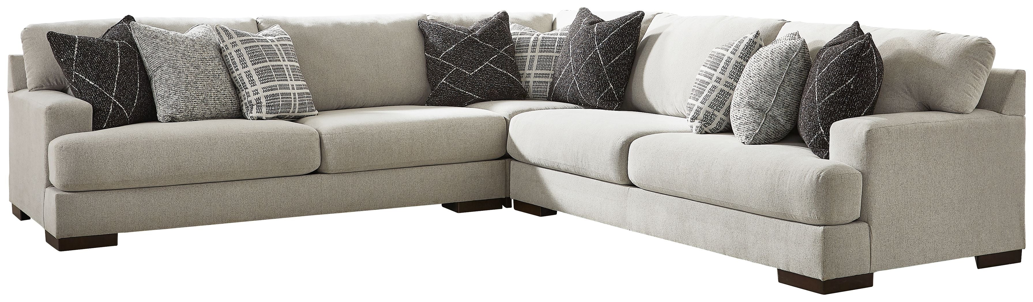 Signature Design by Ashley Artsie Sectional Set - Modern, Velvet, Comfy-Benchcraft®-American Furniture Outlet