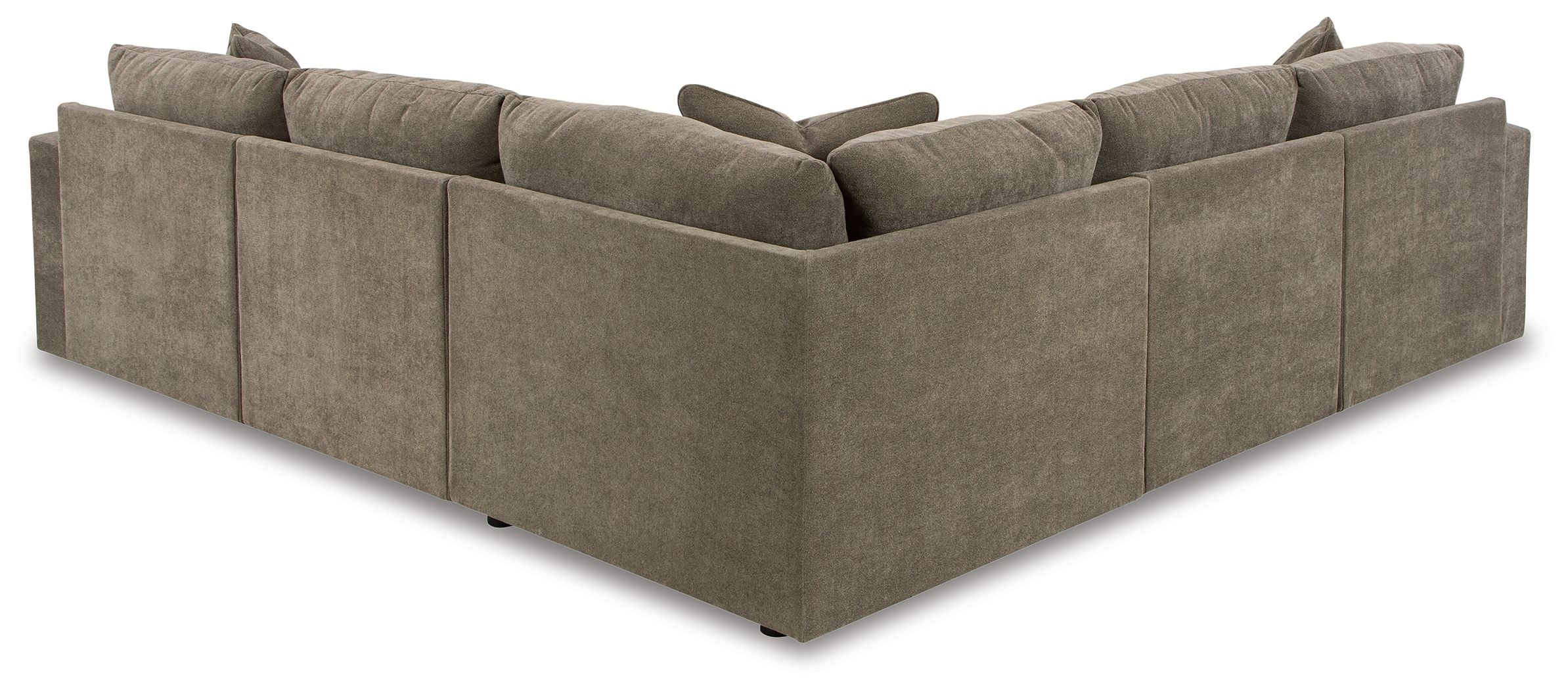 Signature Design by Ashley Raeanna Gray Sectional -Plush Cushions-Benchcraft®-American Furniture Outlet