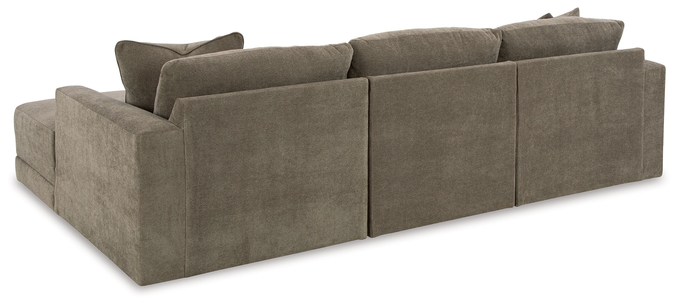 Signature Design by Ashley Raeanna Gray Sectional -Plush Cushions-Benchcraft®-American Furniture Outlet