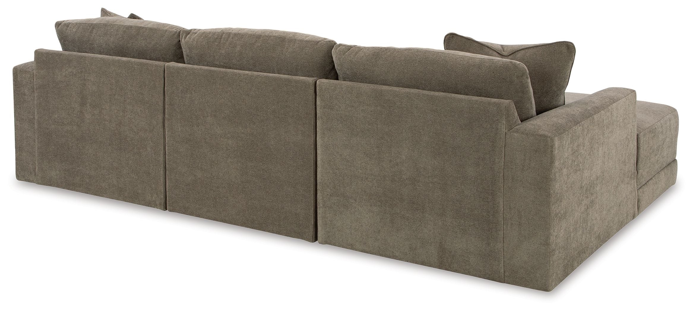 Signature Design by Ashley Raeanna Gray Sectional -Plush Cushions-Benchcraft®-American Furniture Outlet