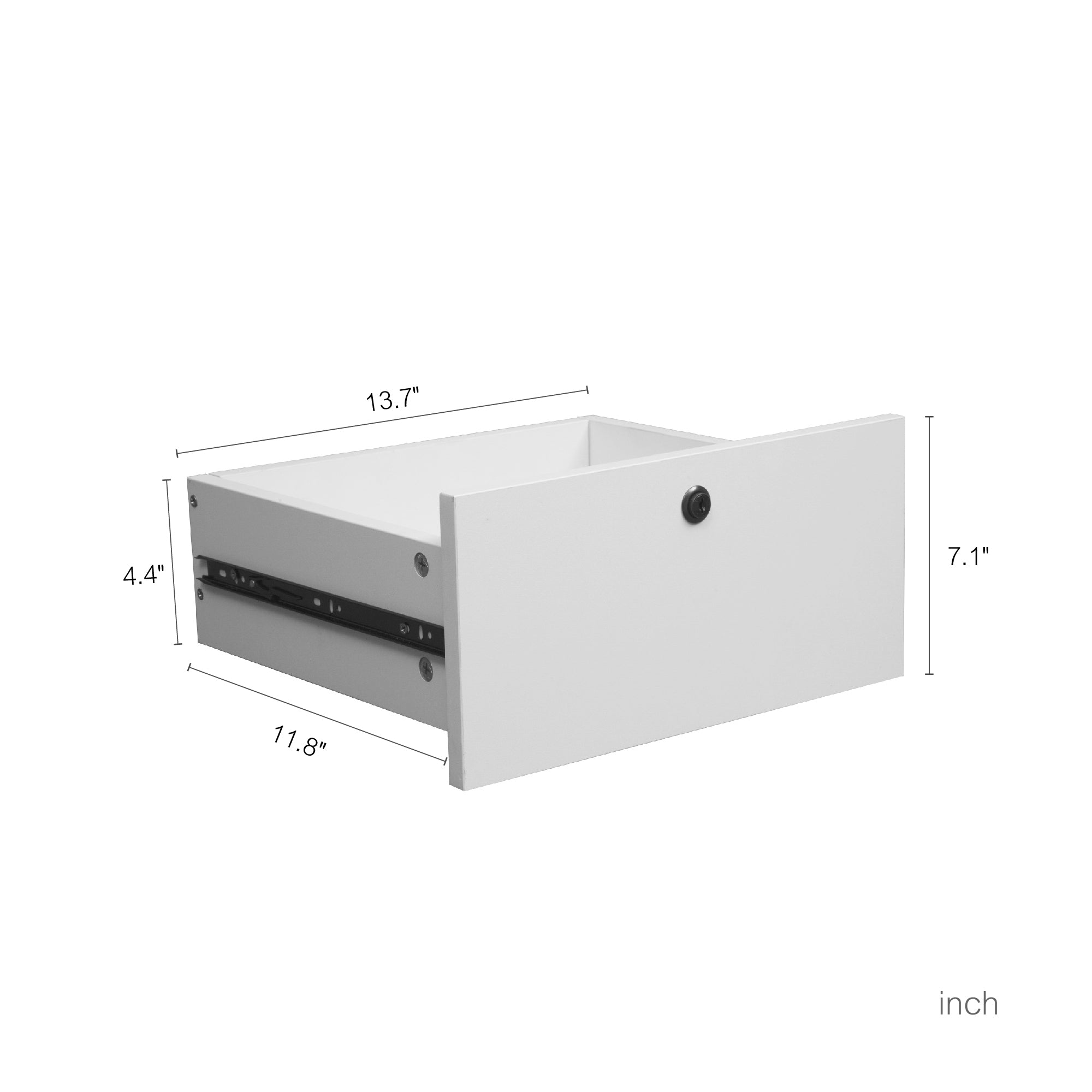 Smart Nightstand w/ Charging Station & Night Light-American Furniture Outlet