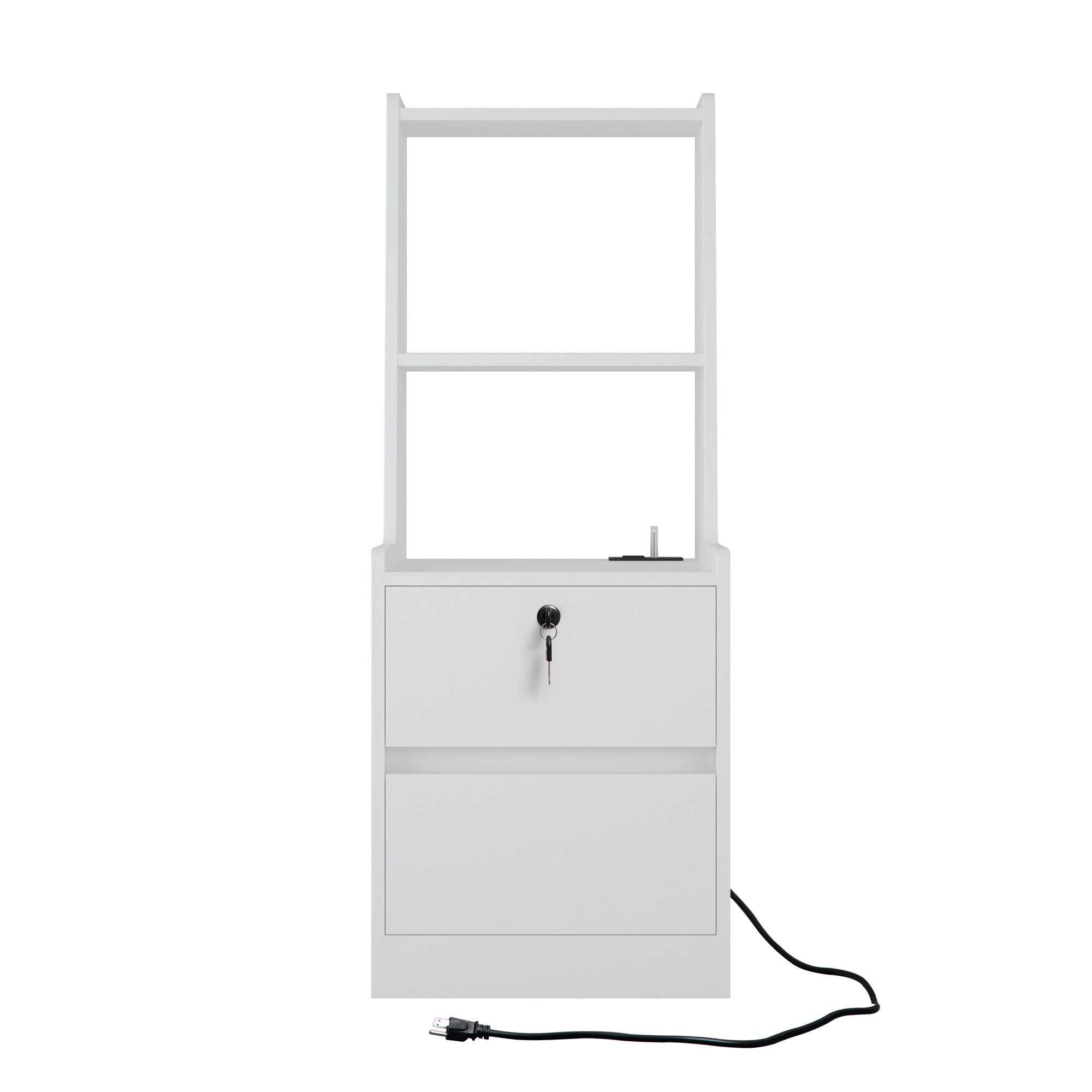 Smart Nightstand w/ Charging Station & Night Light-American Furniture Outlet