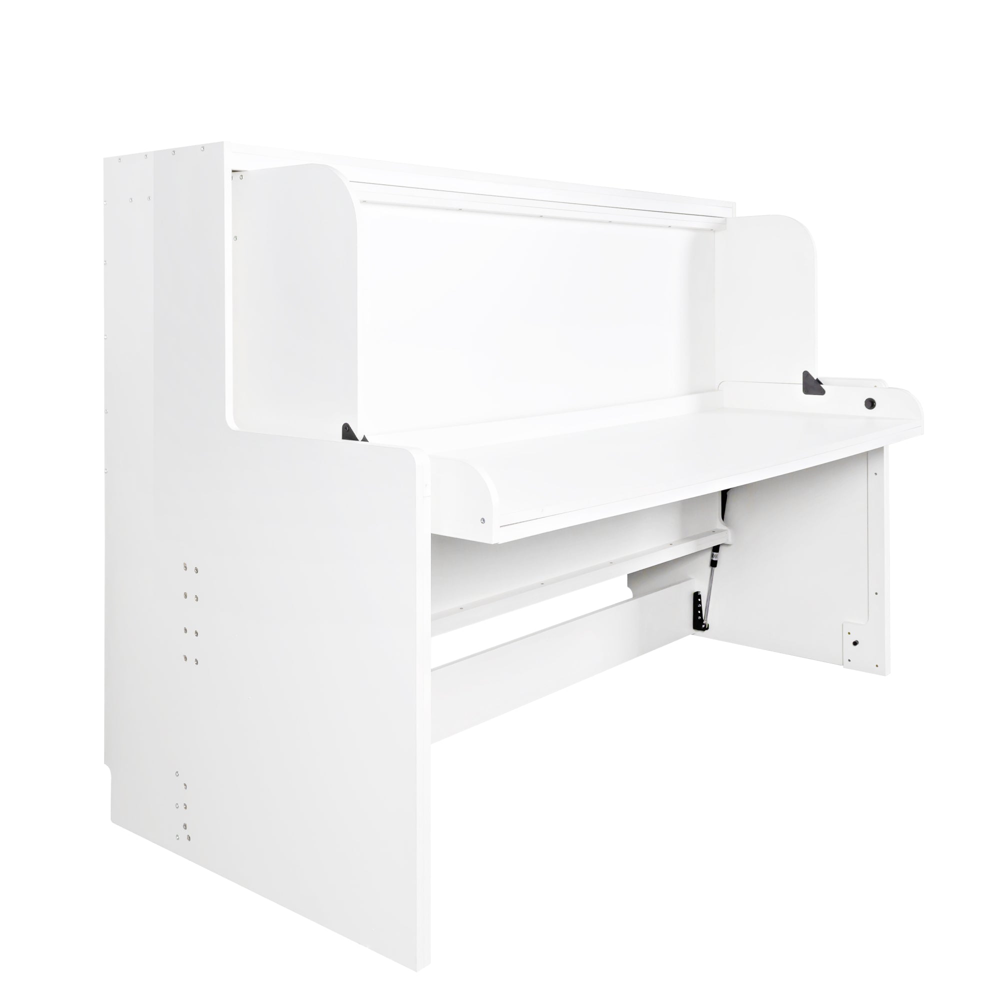Space Saving Murphy Bed w/ Desk - Single-American Furniture Outlet