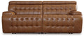 Temmpton Brown Power Leather Reclining Sectional-Signature Design by Ashley®-American Furniture Outlet