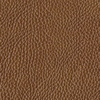 Chocolate brown leather-look upholstery texture with diamond stitched pattern