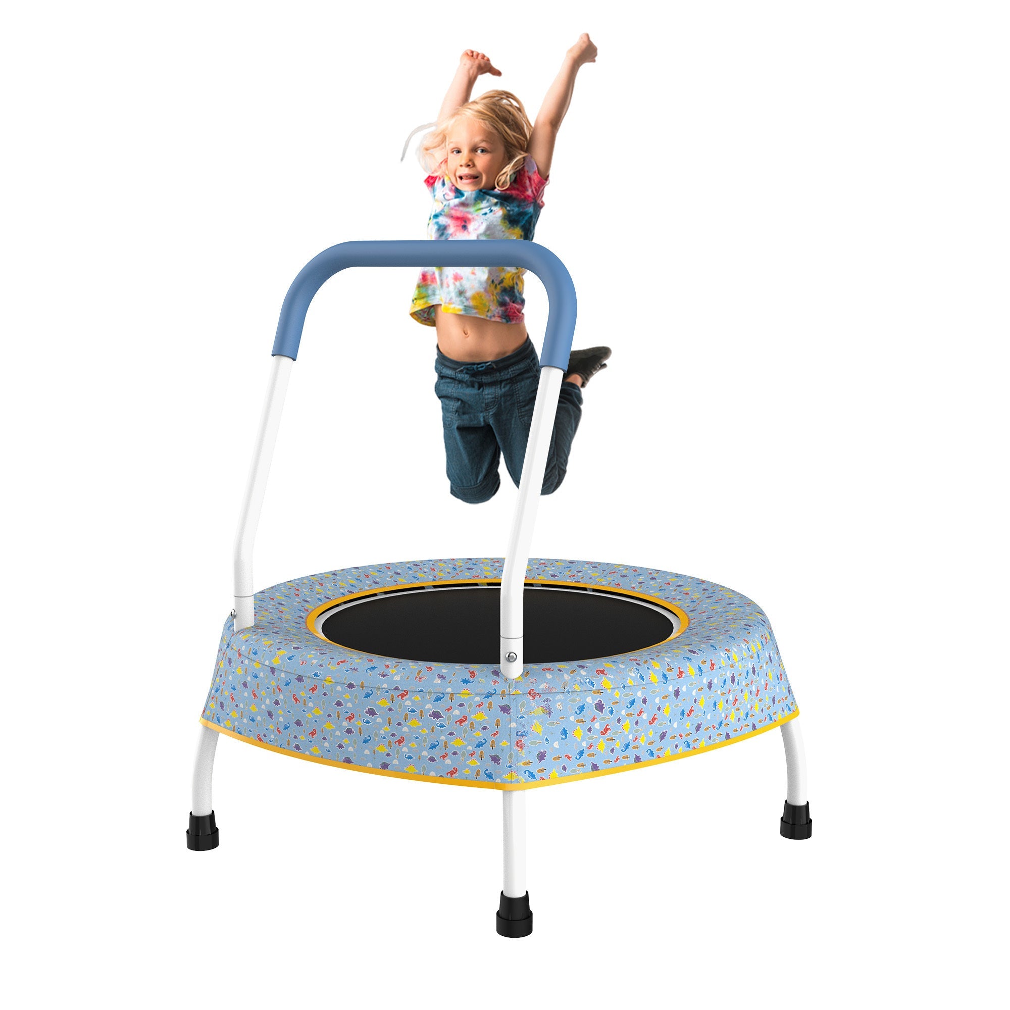 Toddler Trampoline w/ Handle - Indoor/Outdoor-American Furniture Outlet
