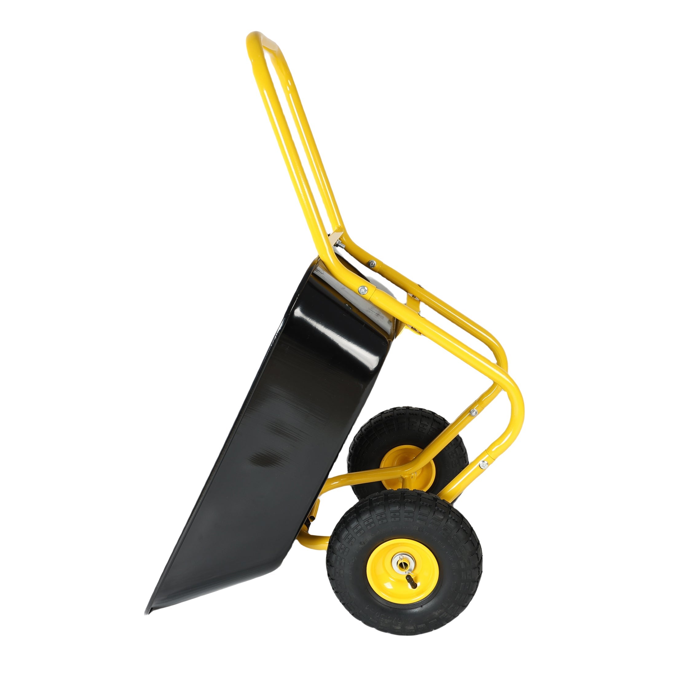 Two-Wheeled Garden Cart - 10" Pneumatic Wheels-American Furniture Outlet