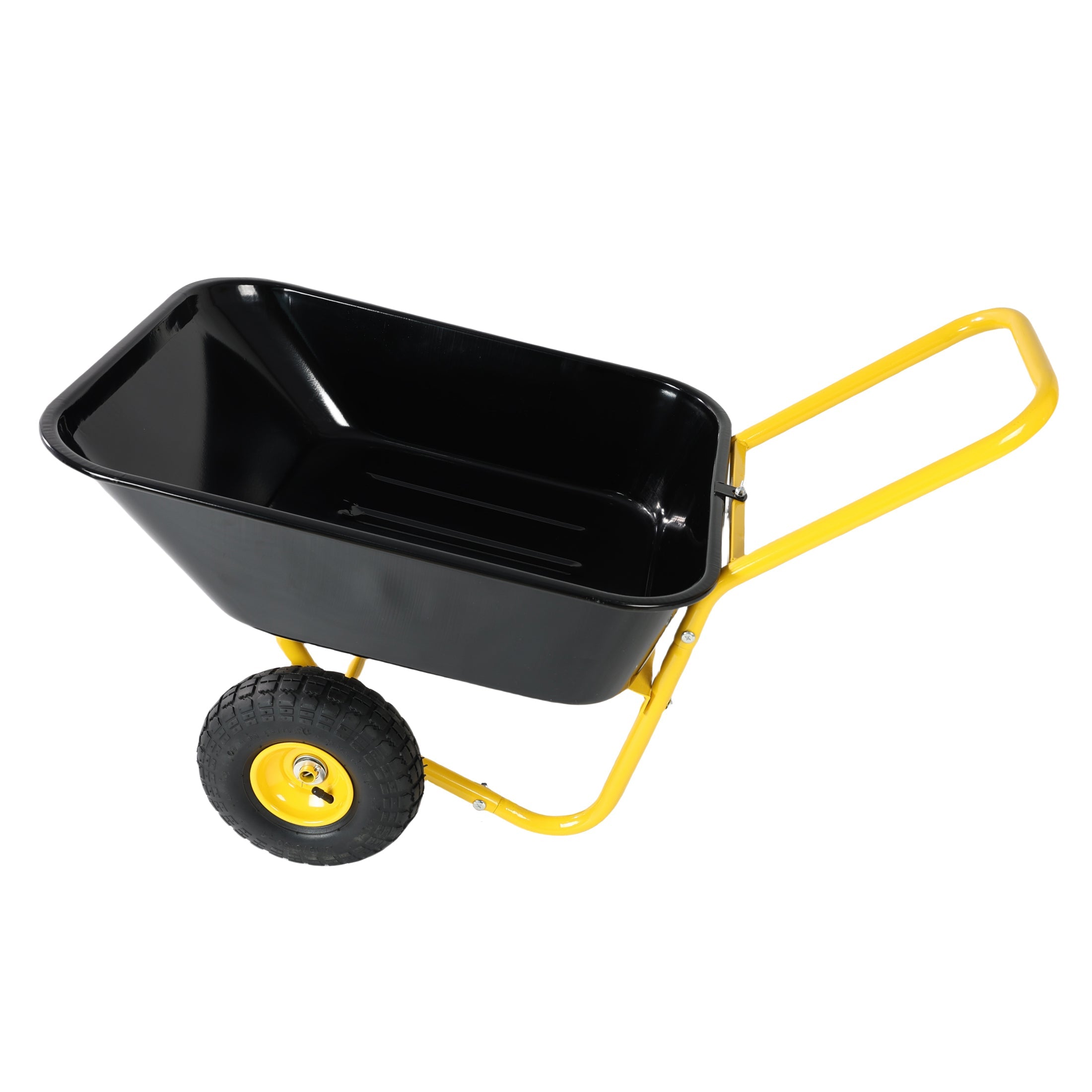 Two-Wheeled Garden Cart - 10" Pneumatic Wheels-American Furniture Outlet