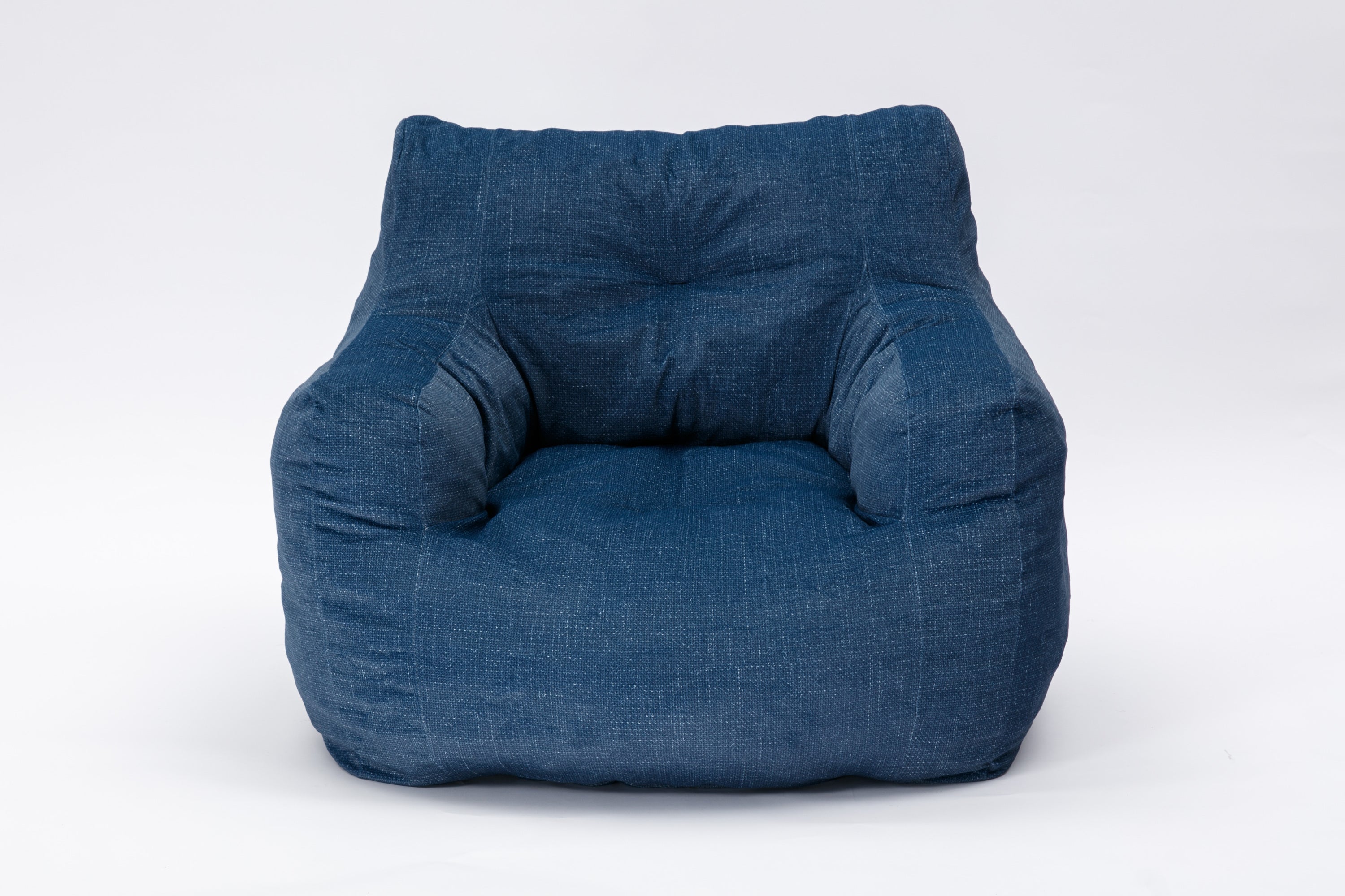 Velvet Bean Bag Chair w/ Memory Foam Filling-American Furniture Outlet