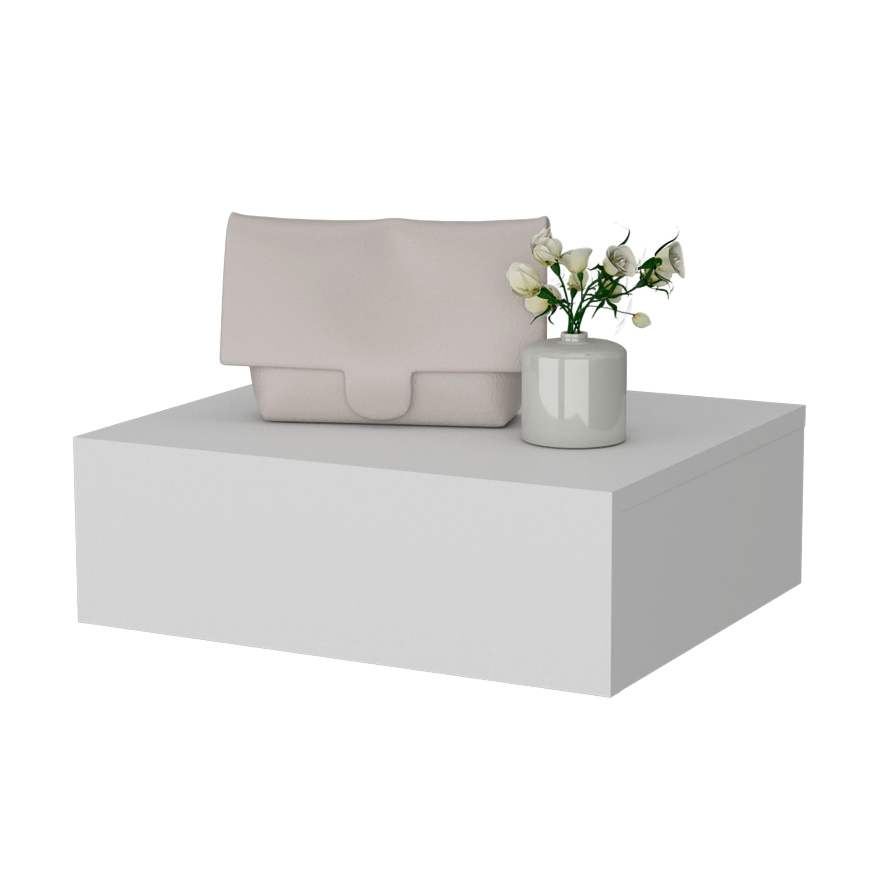 Vienna Floating Nightstand - Wall-Mounted-American Furniture Outlet