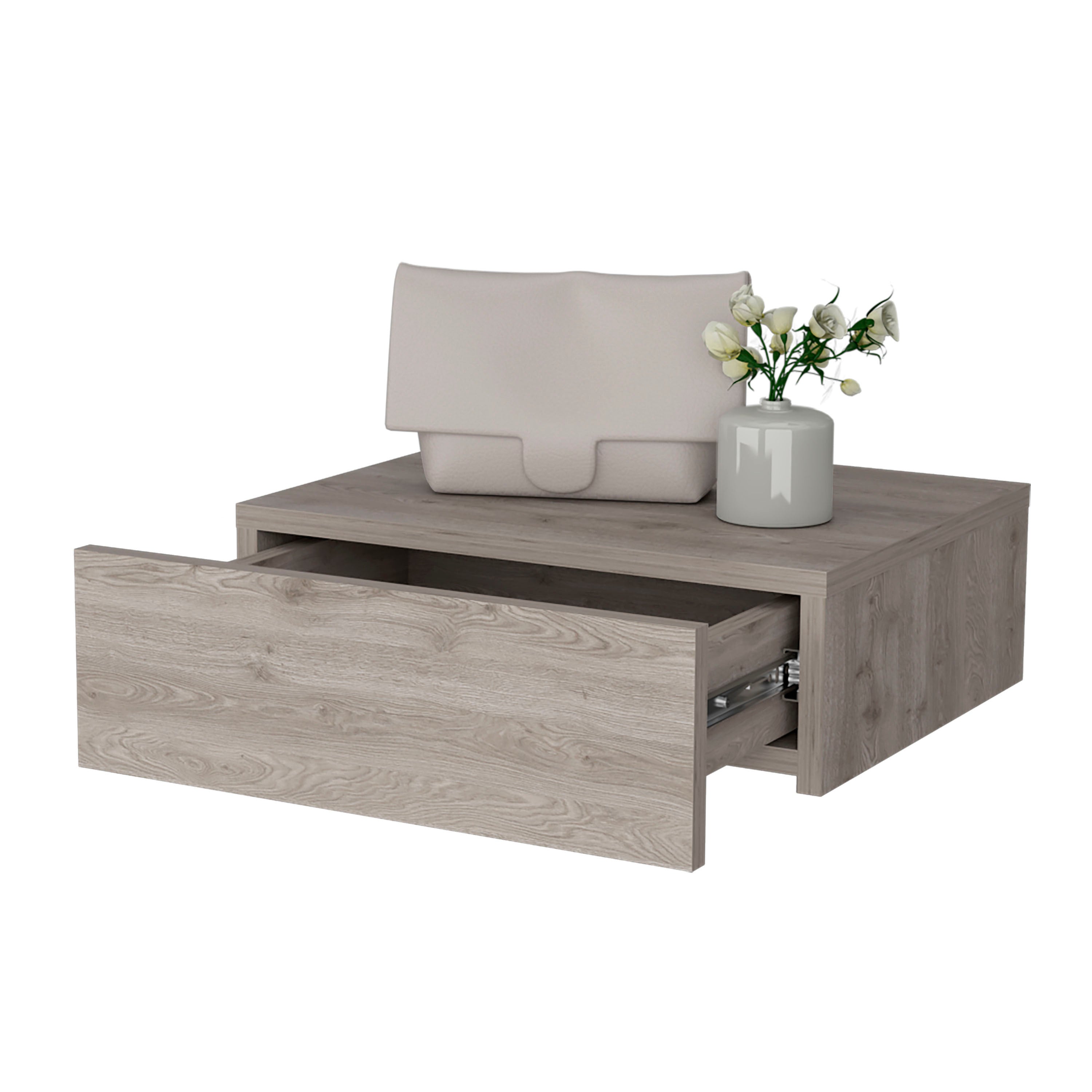 Vienna Floating Nightstand - Wall-Mounted-American Furniture Outlet