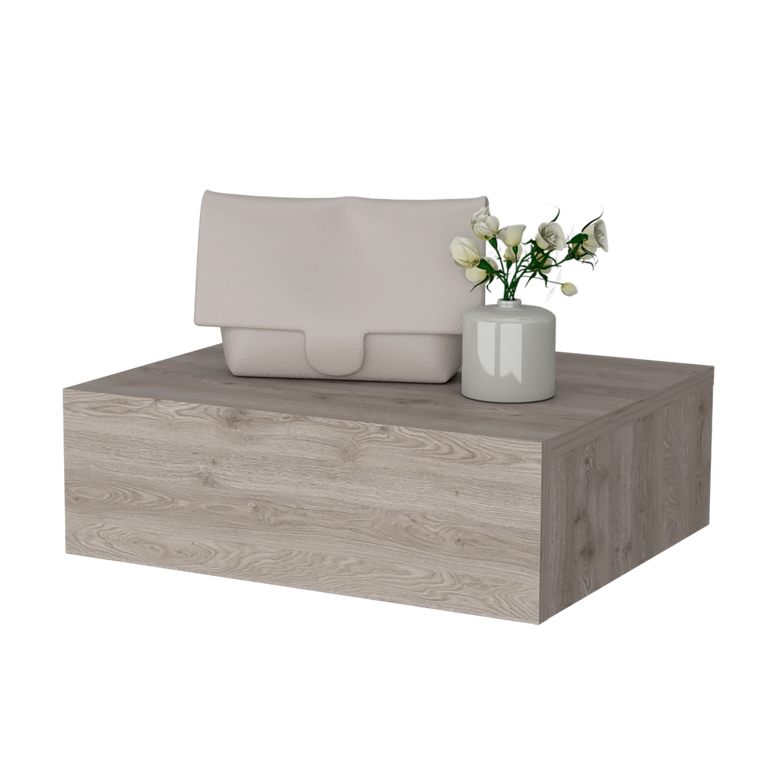 Vienna Floating Nightstand - Wall-Mounted-American Furniture Outlet