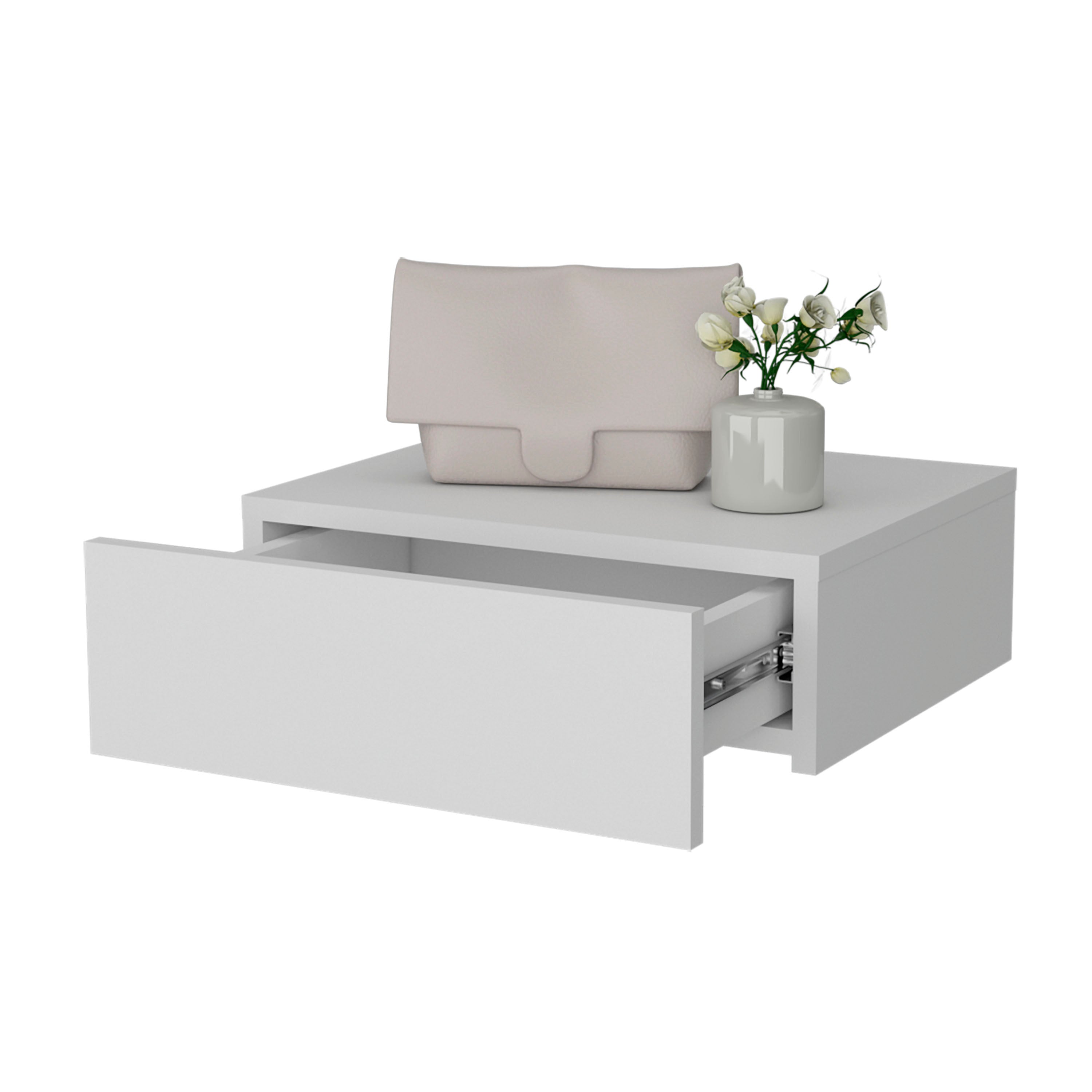 Vienna Floating Nightstand - Wall-Mounted-American Furniture Outlet