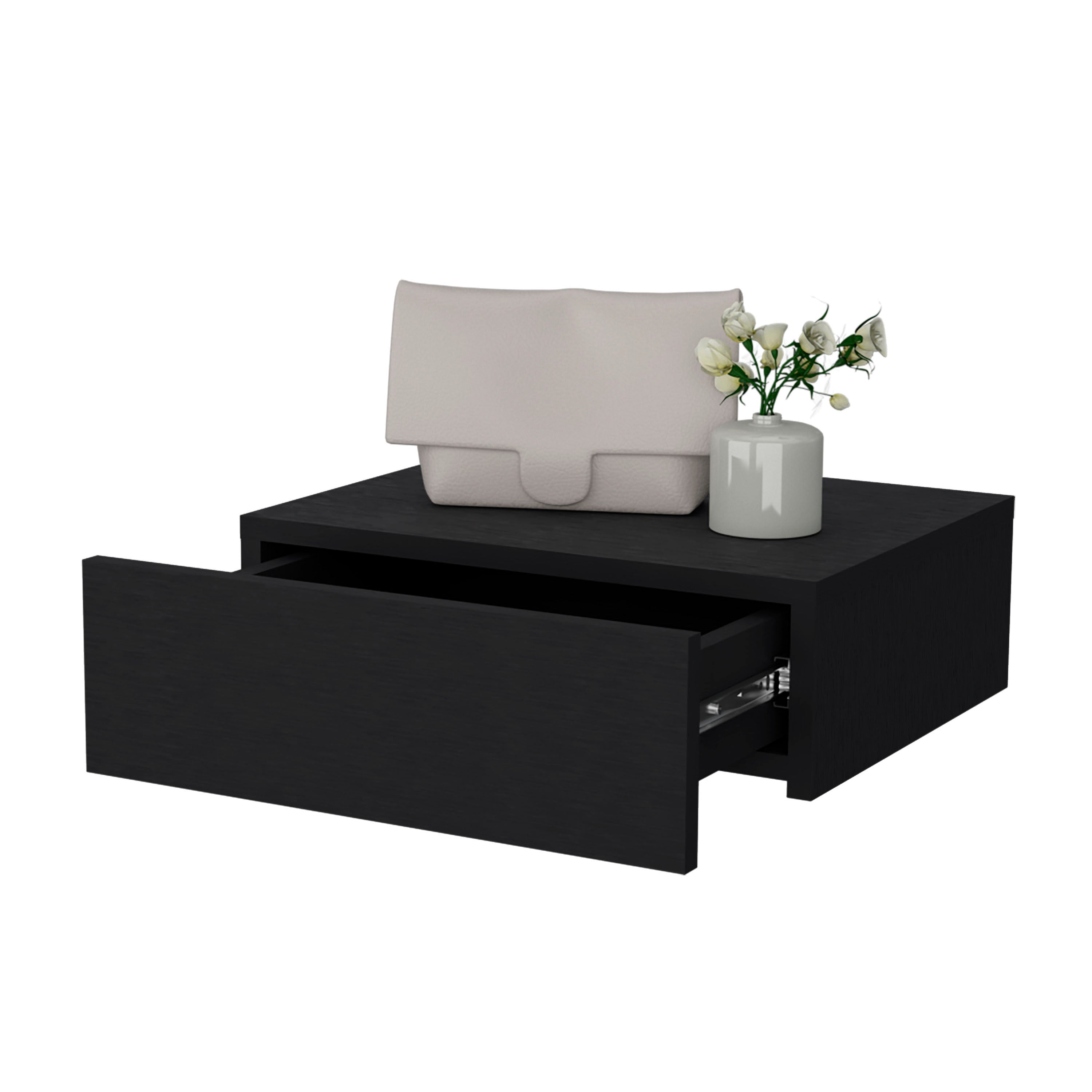 Vienna Floating Nightstand - Wall-Mounted-American Furniture Outlet