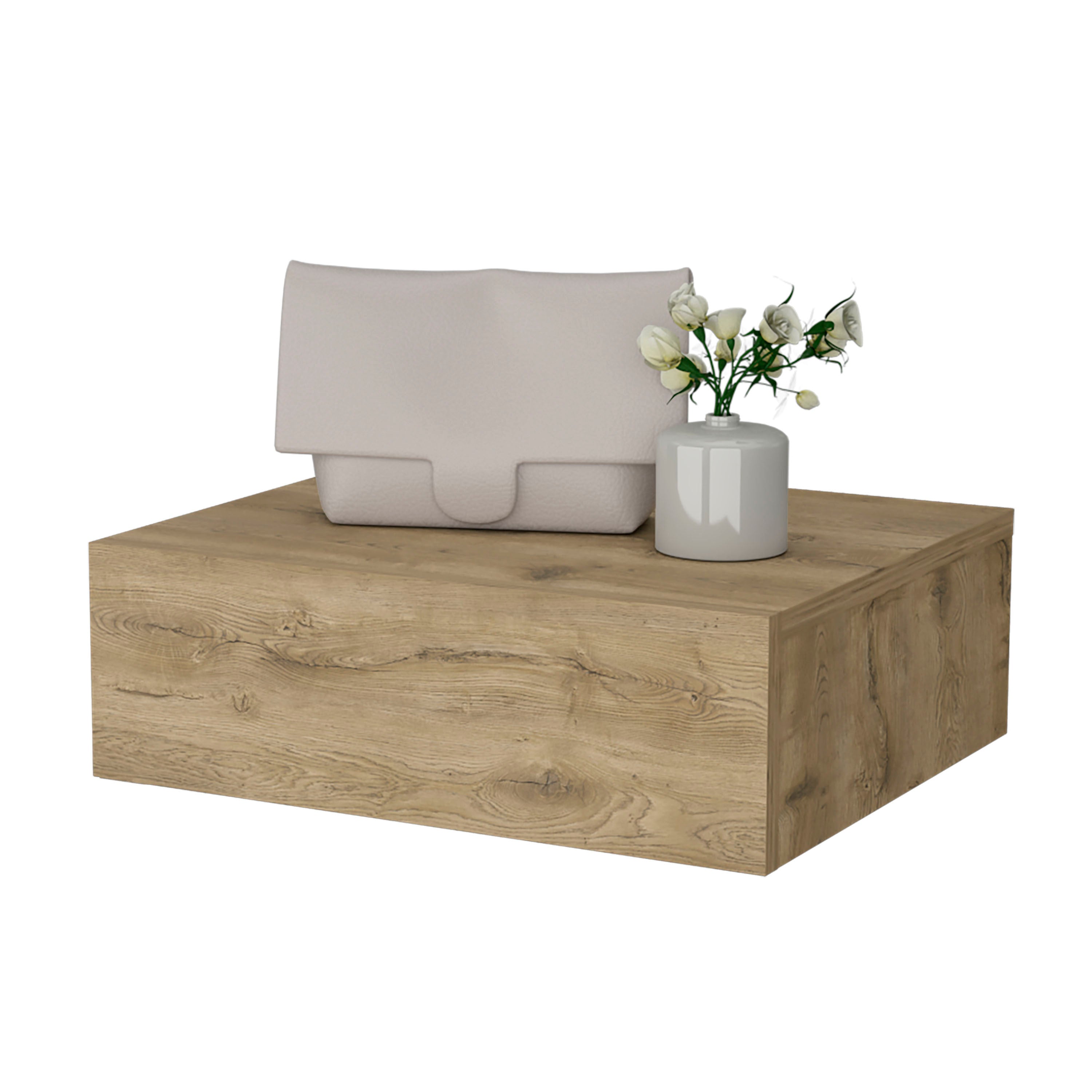 Vienna Floating Nightstand - Wall-Mounted-American Furniture Outlet