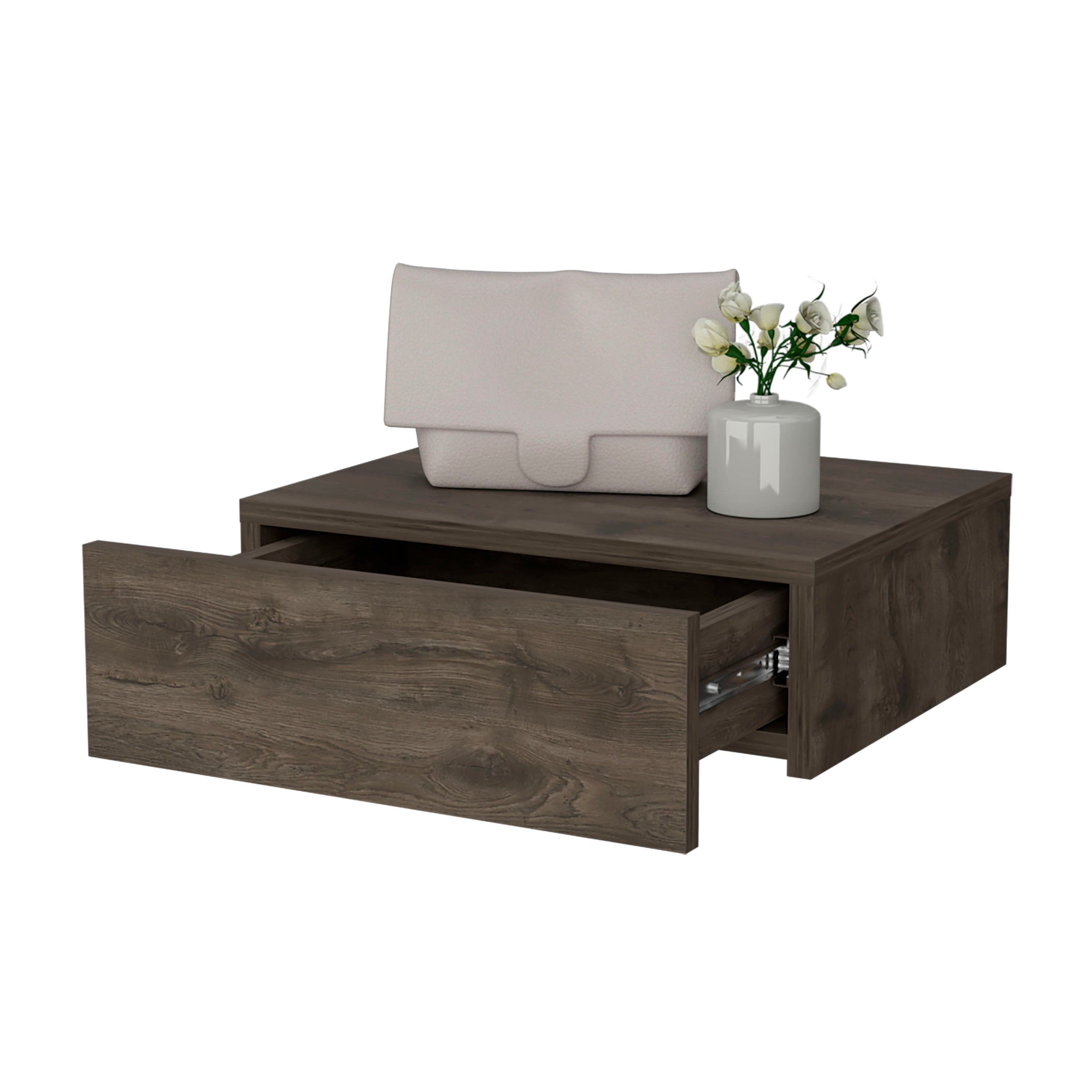 Vienna Floating Nightstand - Wall-Mounted-American Furniture Outlet