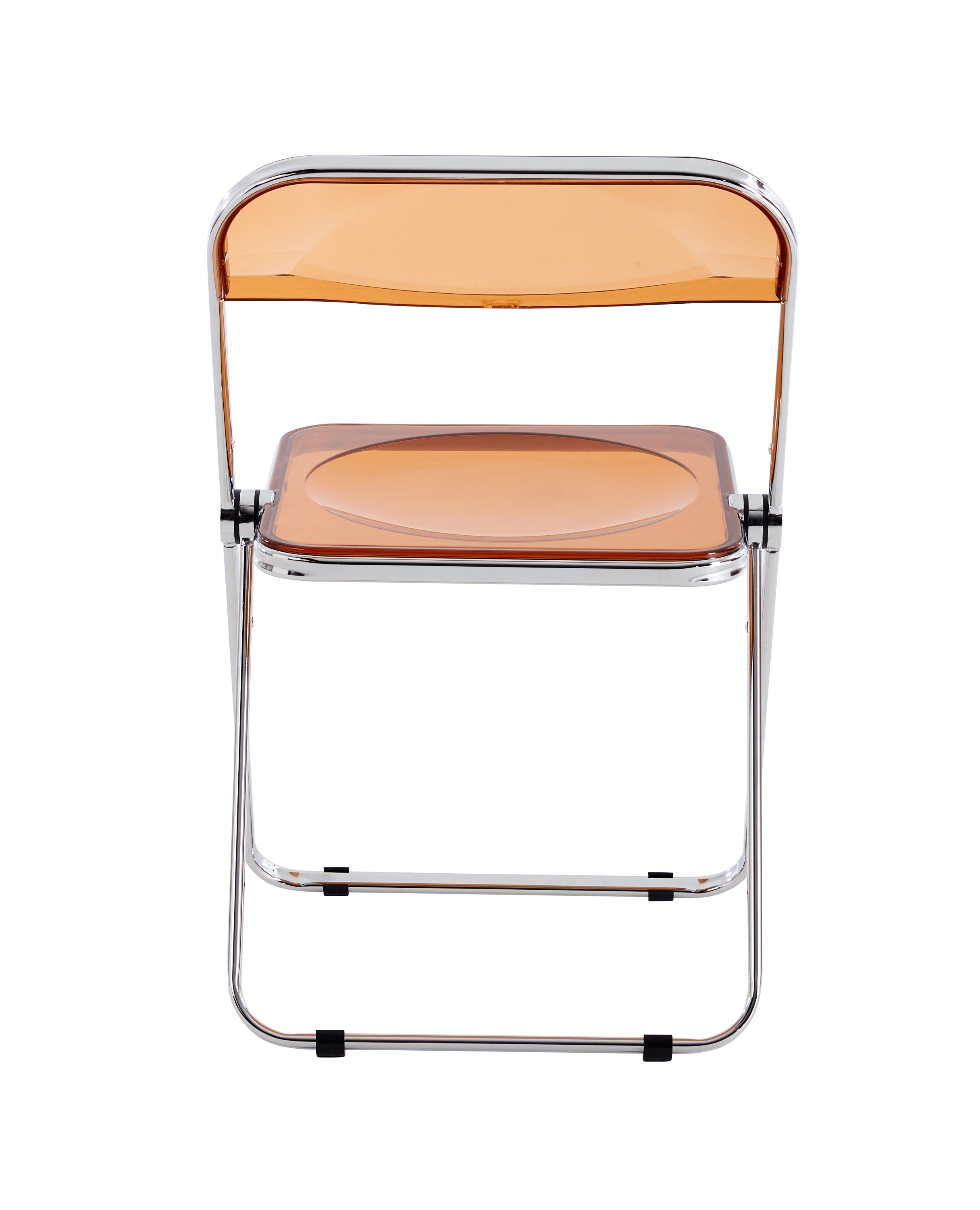 Yellow Clear Folding Chair Modern & Space-Saving-American Furniture Outlet