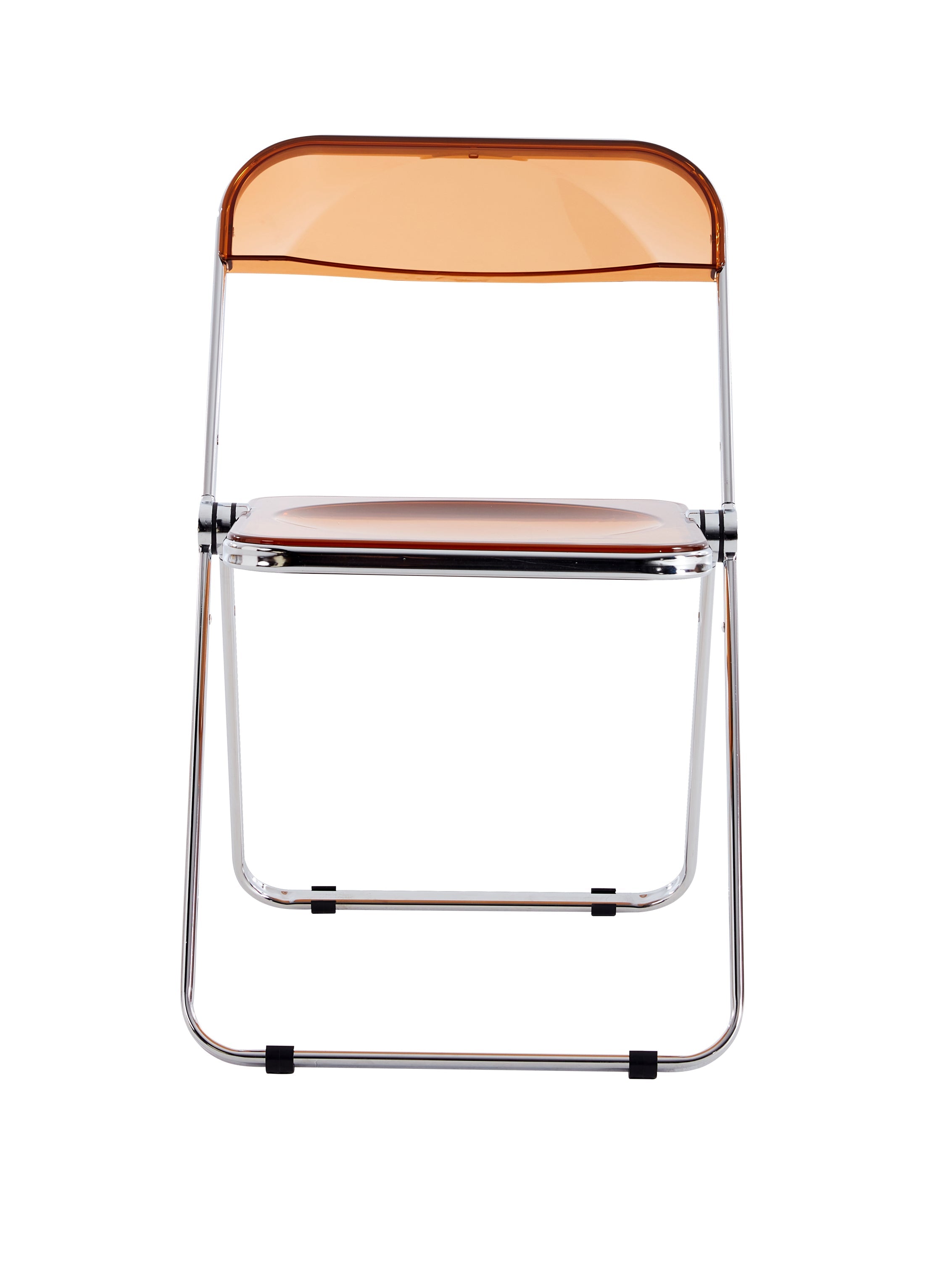 Yellow Clear Folding Chair Modern & Space-Saving-American Furniture Outlet