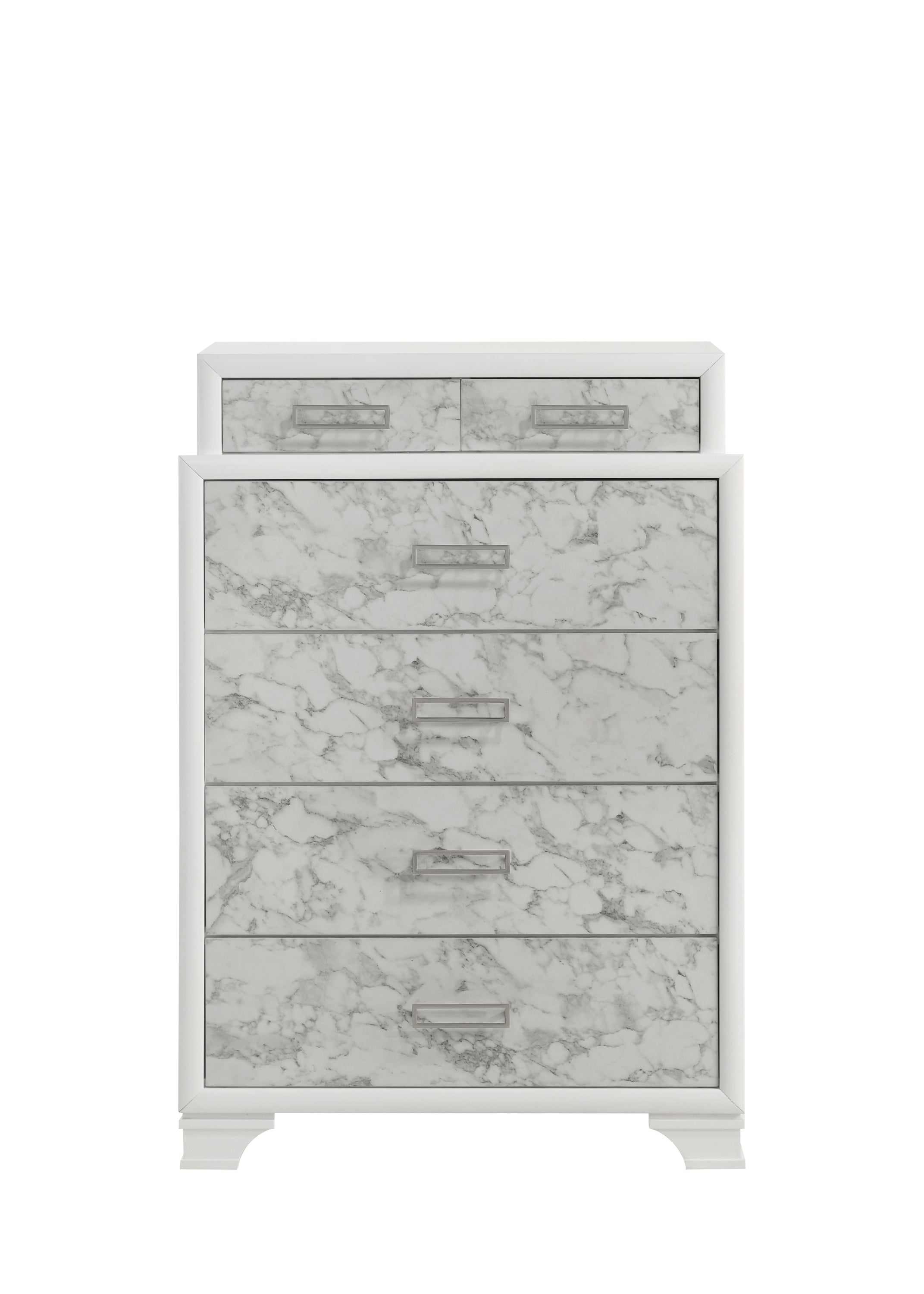 Soul Modern White Wood Chest | Elegant Home Storage