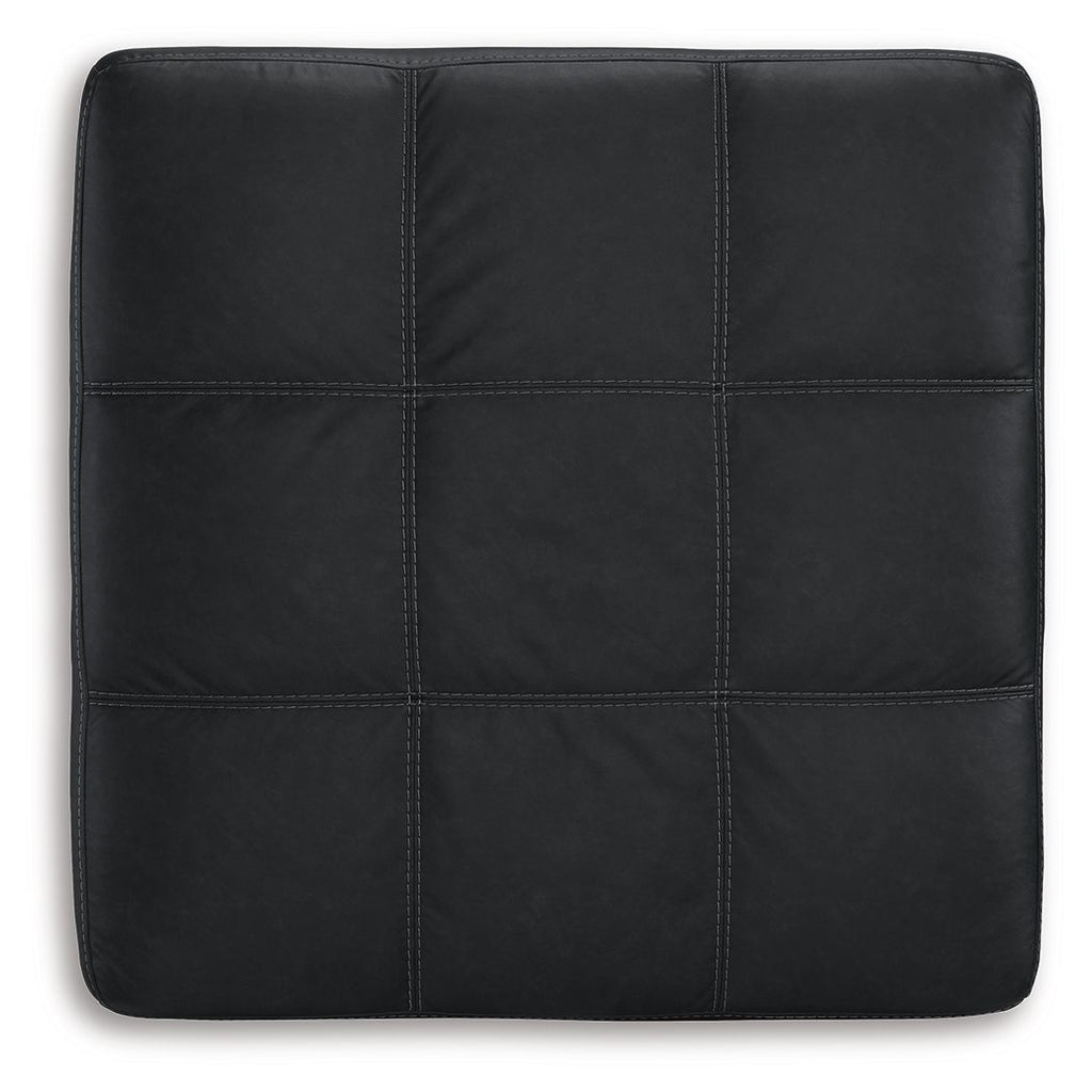 Barlin Mills - Oversized Accent Ottoman - Carbon