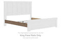 Oliandon - King Panel Rails - Light Brown