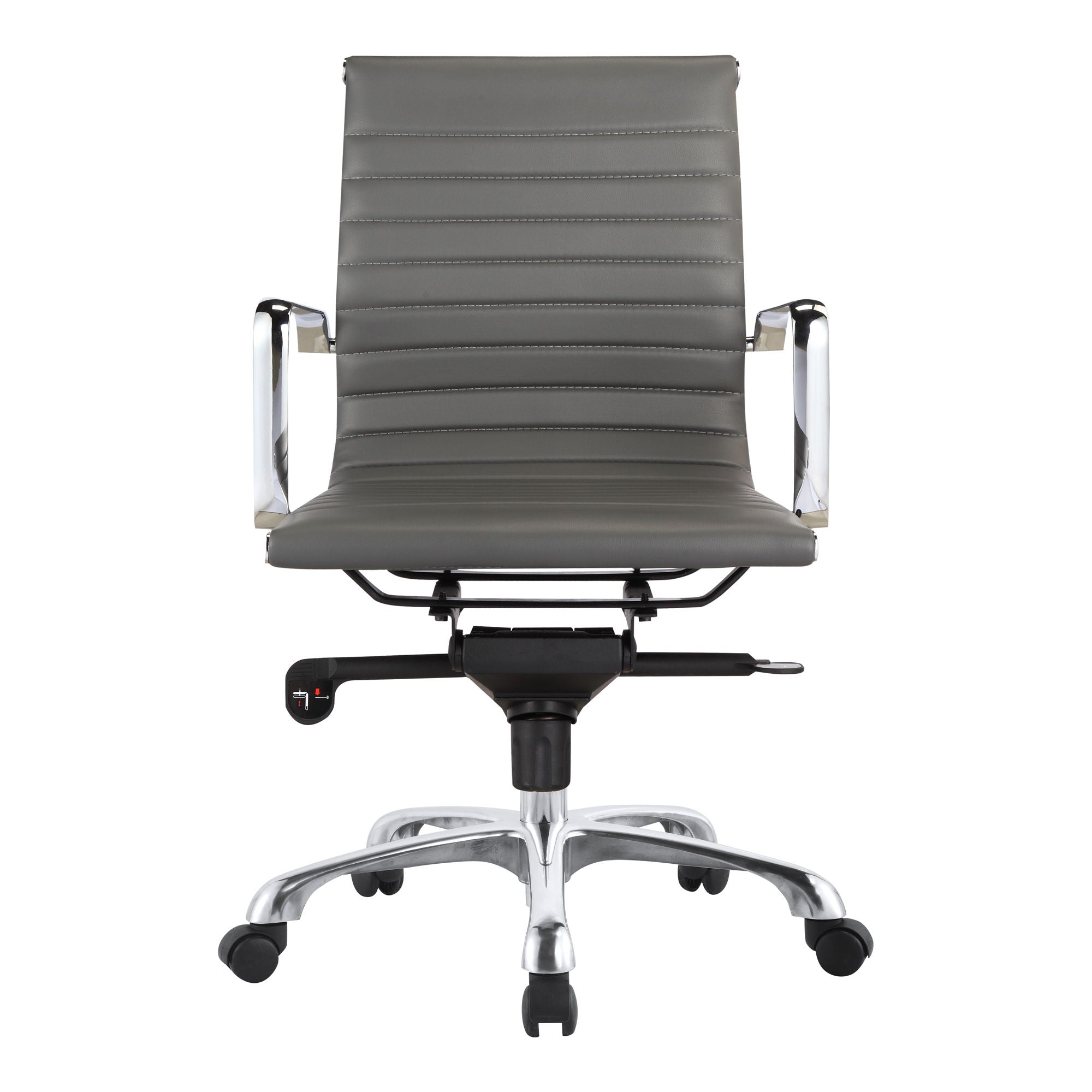 Studio - Swivel Office Chair Low Back - Gray