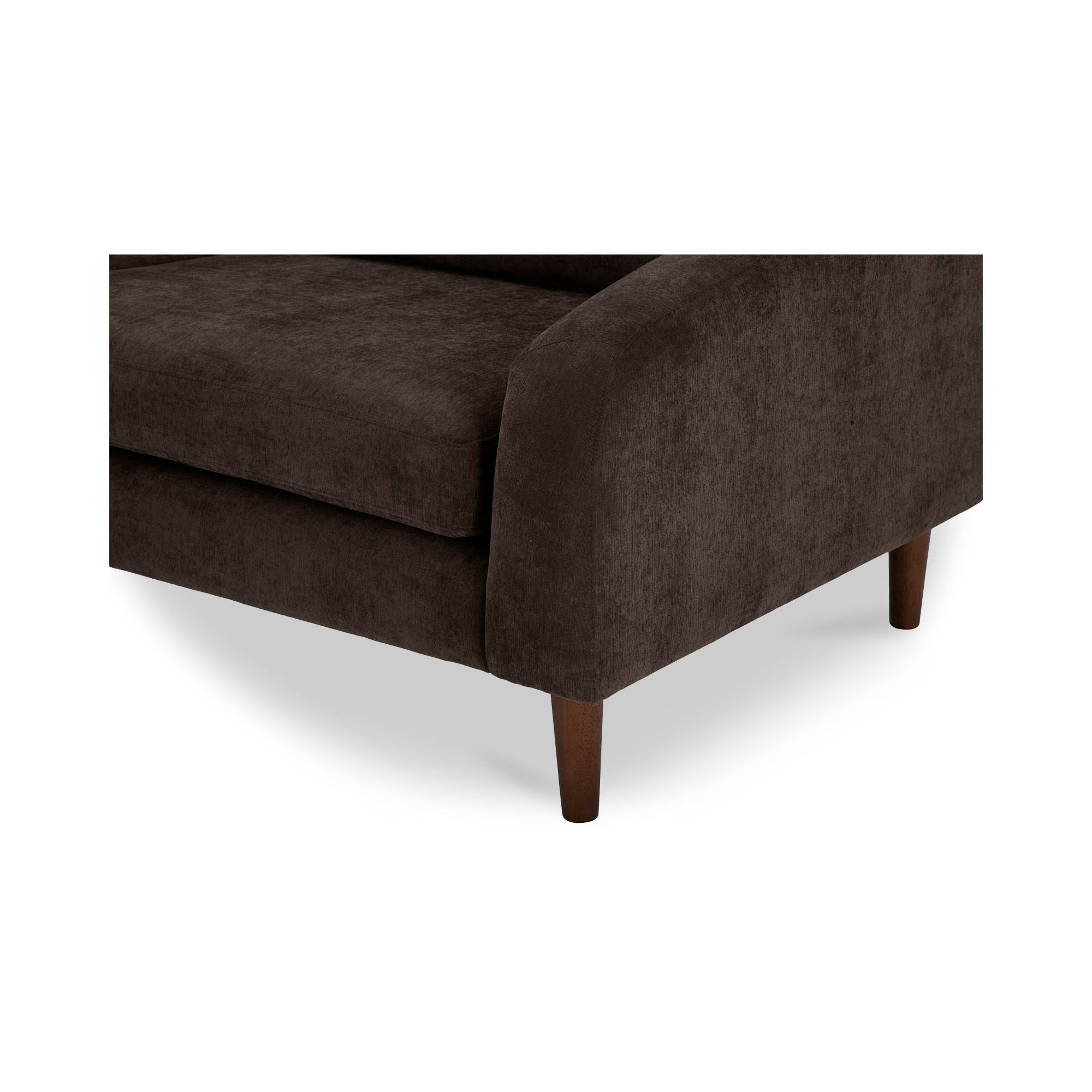 Quinn - Sofa - Dark Brown