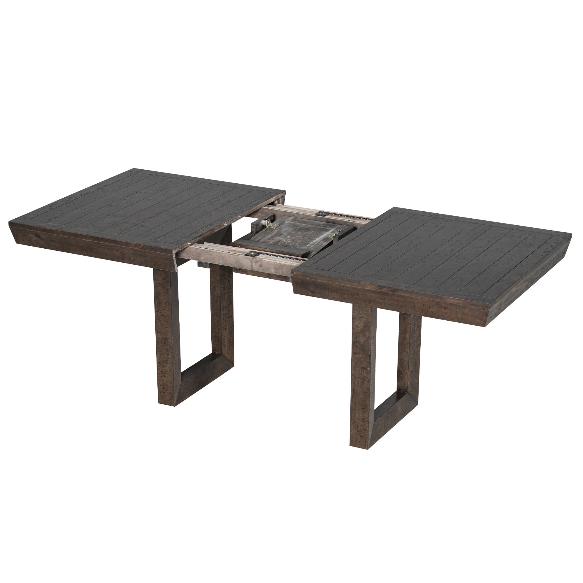 72" Extendable Dining Table Set - 7 Pc w/Leaf