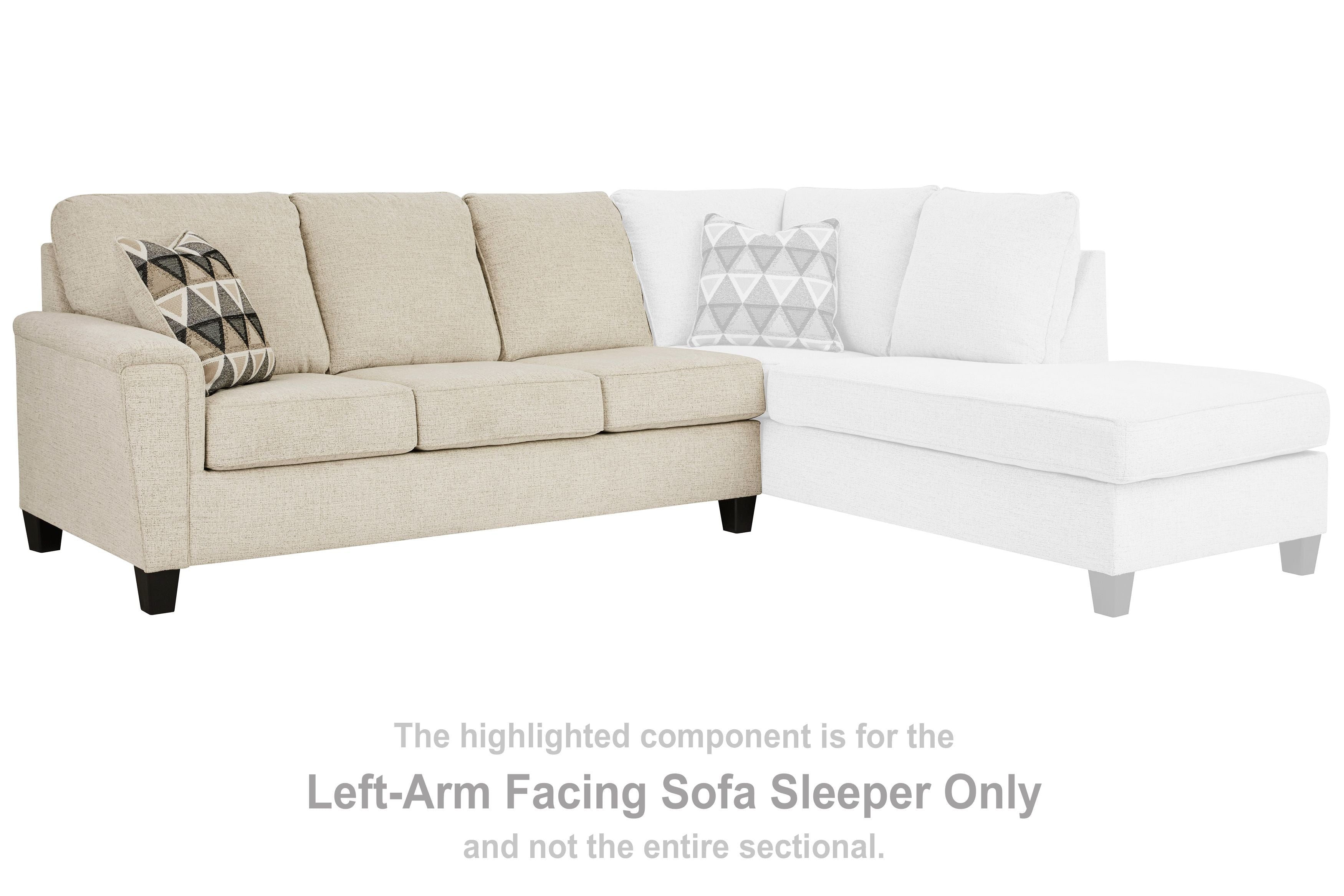 Abinger - Natural - LAF Sofa Sleeper