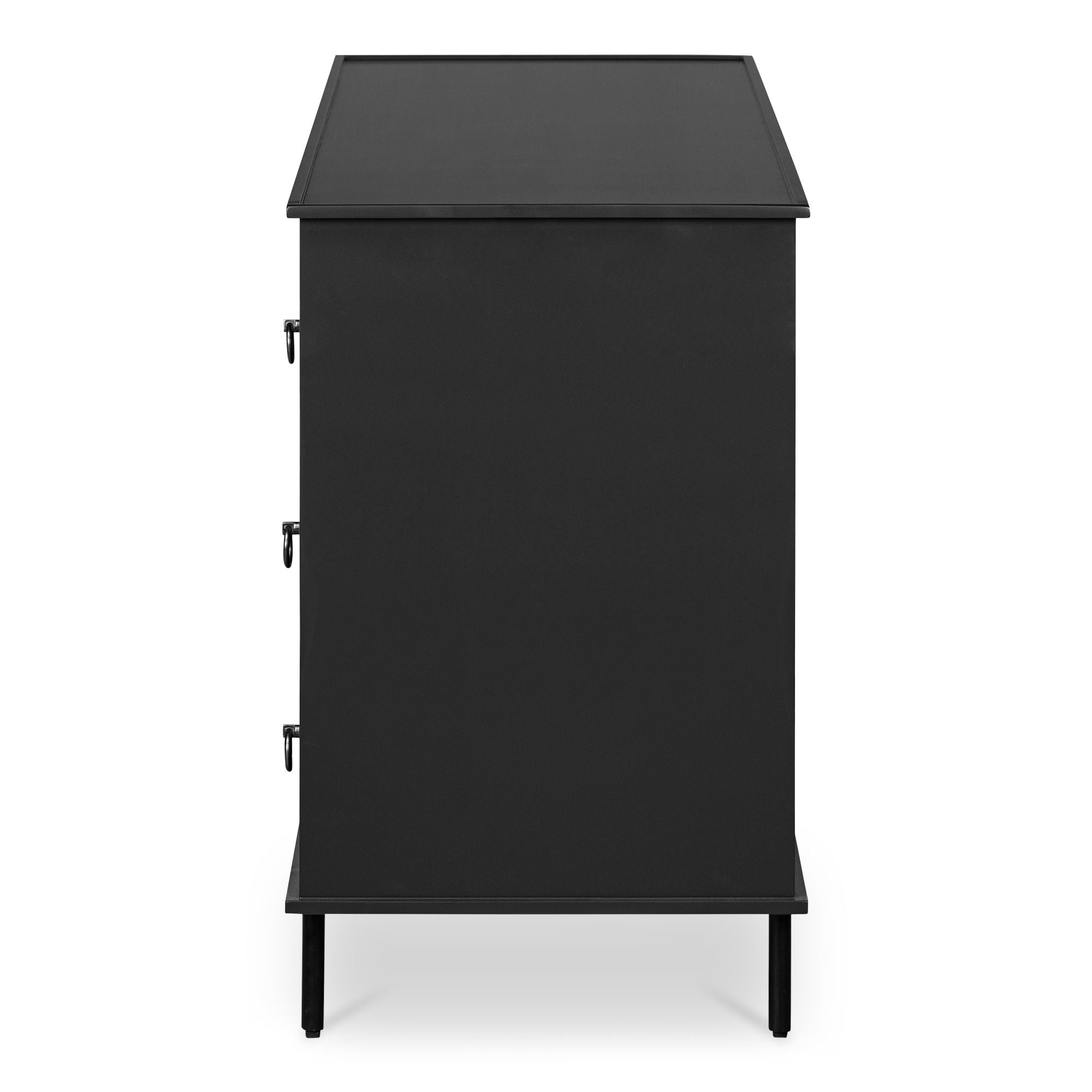 Reagan - 6 Drawer Dresser - Black