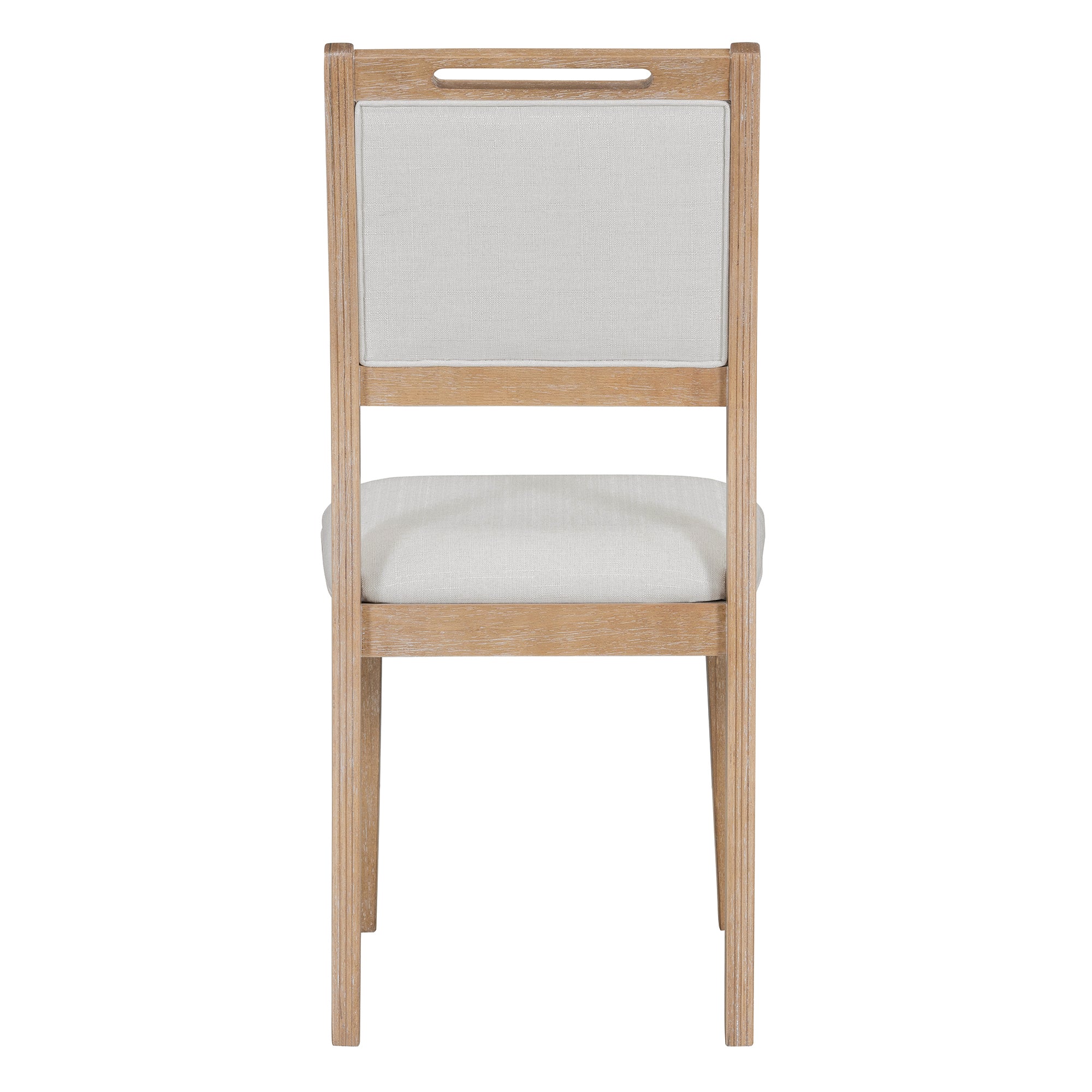 6-Pc Retro Dining Set w/ Bench - Natural Wood