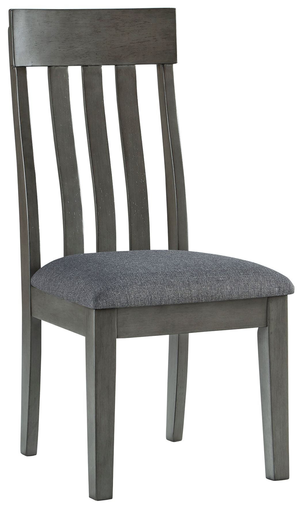 Hallanden Black & Gray Two-Tone Upholstered Dining Side Chair (Set of 2)