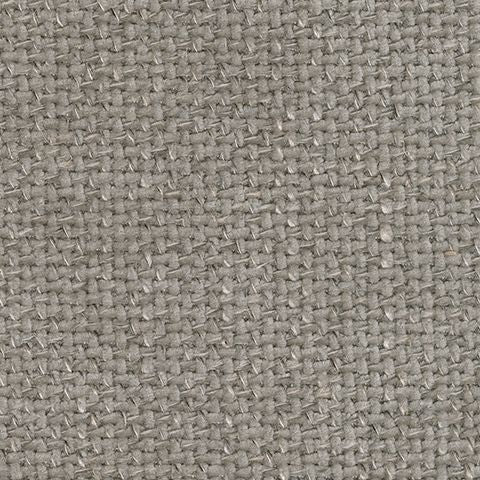 Light gray woven fabric swatch with tight loop texture