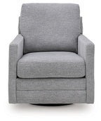 Freybourne Next-Gen Nuvella - Swivel Accent Chair - Pewter